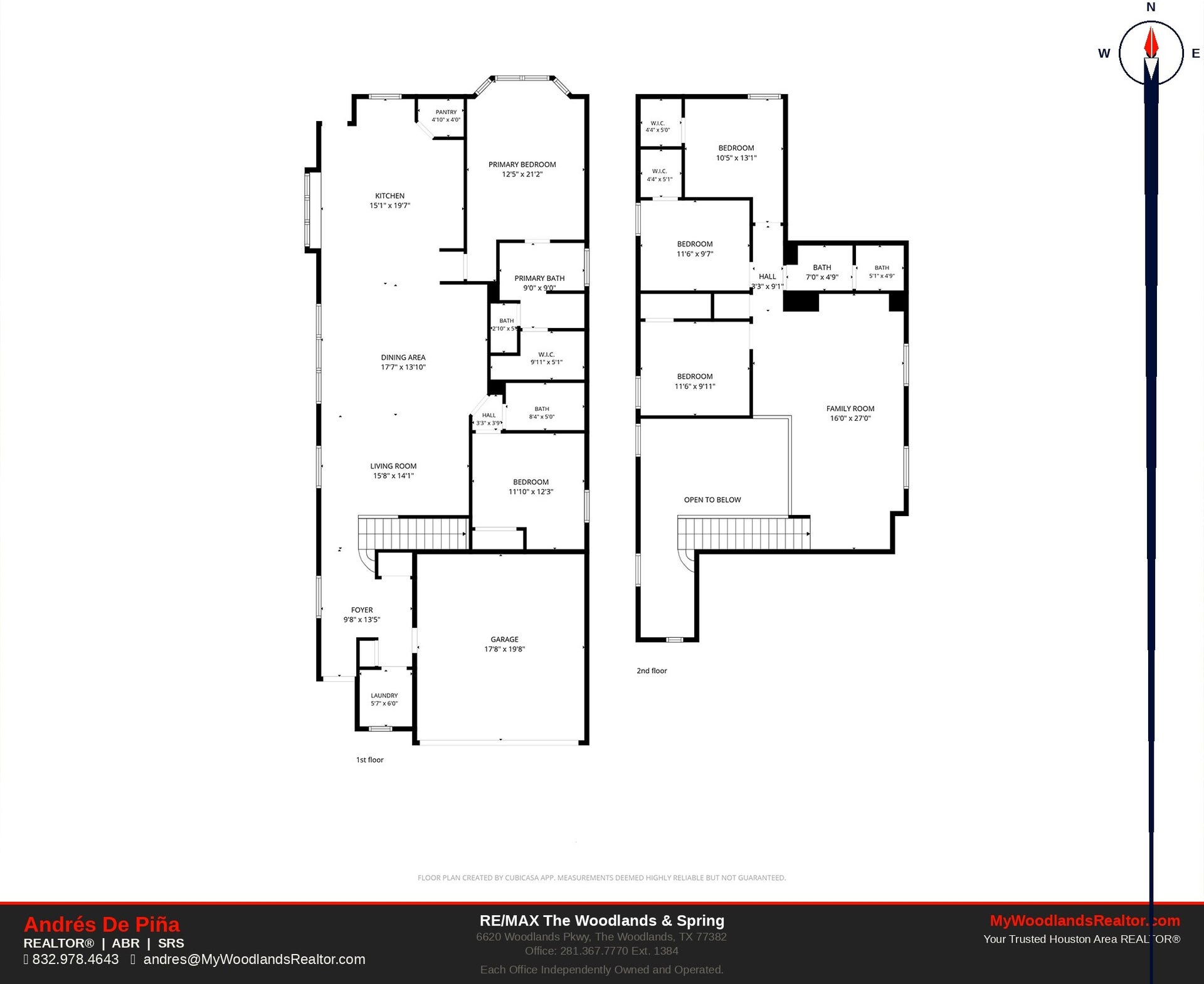 706 Santa Elena Trail, Conroe, TX 77304 Detailed floor plan for 706 Santa Elena Trail a thoughtfully designed 2-story home in Grand Central Park, Conroe, TX. Review the open-concept main floor, gourmet kitchen, primary suite, upstairs game room, secondary bedrooms, and full bath layouts.