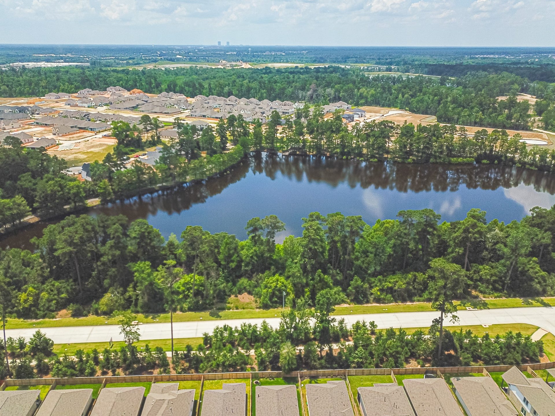 706 Santa Elena Trail, Conroe, TX 77304 Walking trails throughout the community provide opportunities for recreation, fitness, and connecting with nature.
