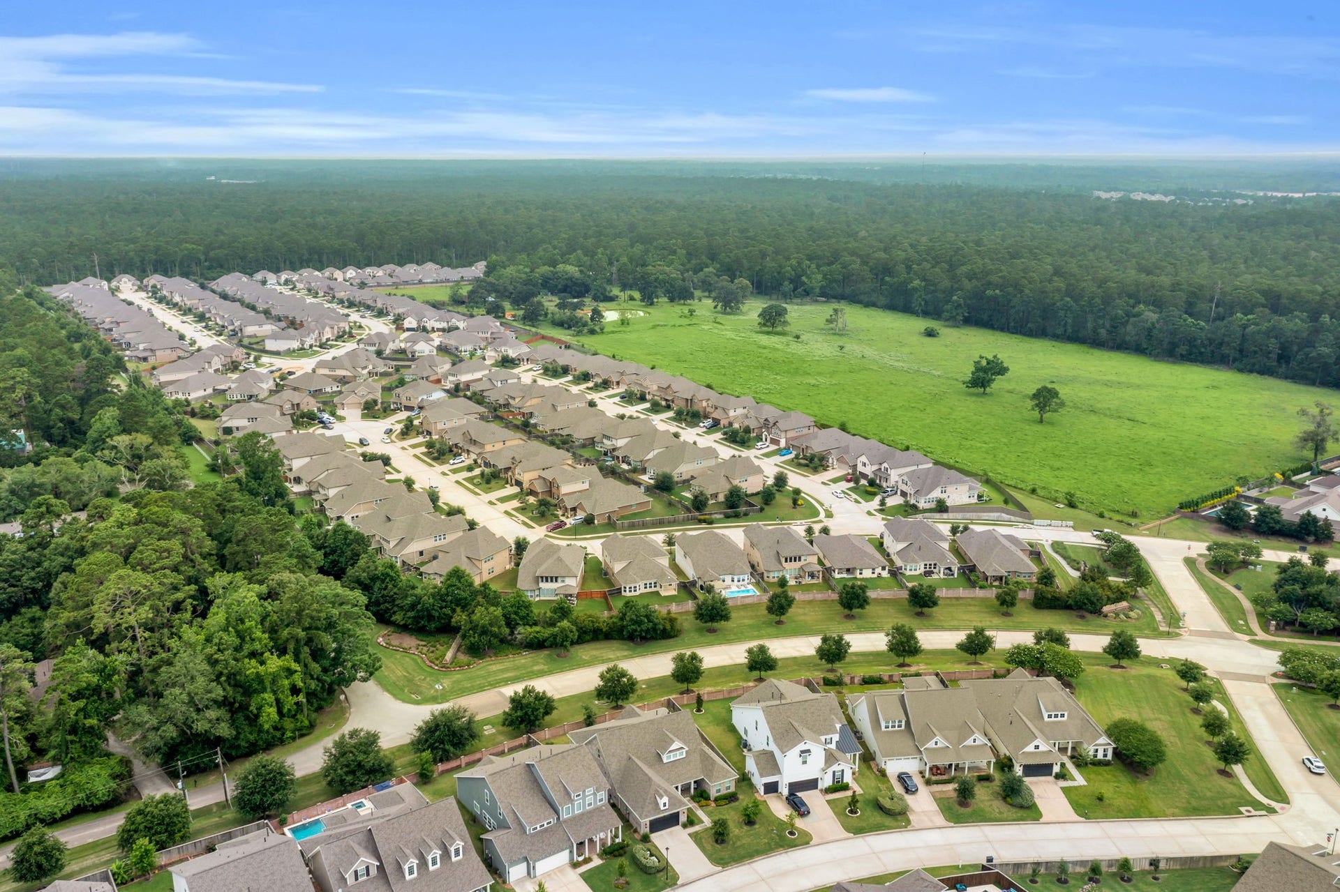2082 Gadwall drive, Conroe, TX 77384 Arial view