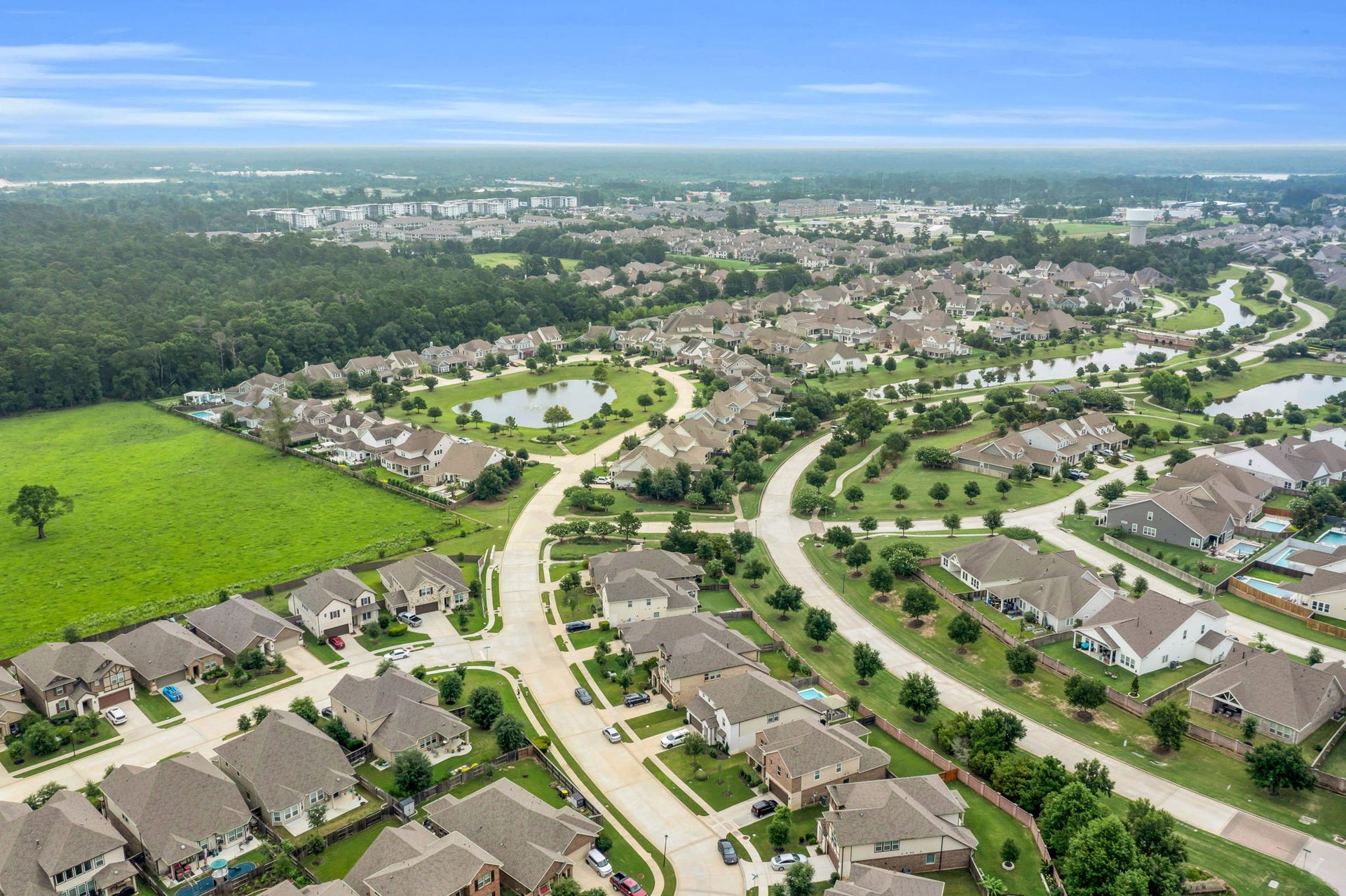 2082 Gadwall drive, Conroe, TX 77384 Arial view