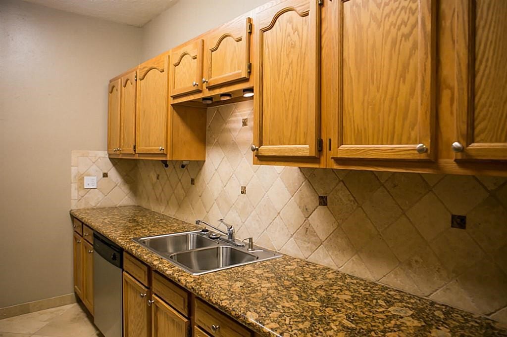 Lots of storage inside kitchen