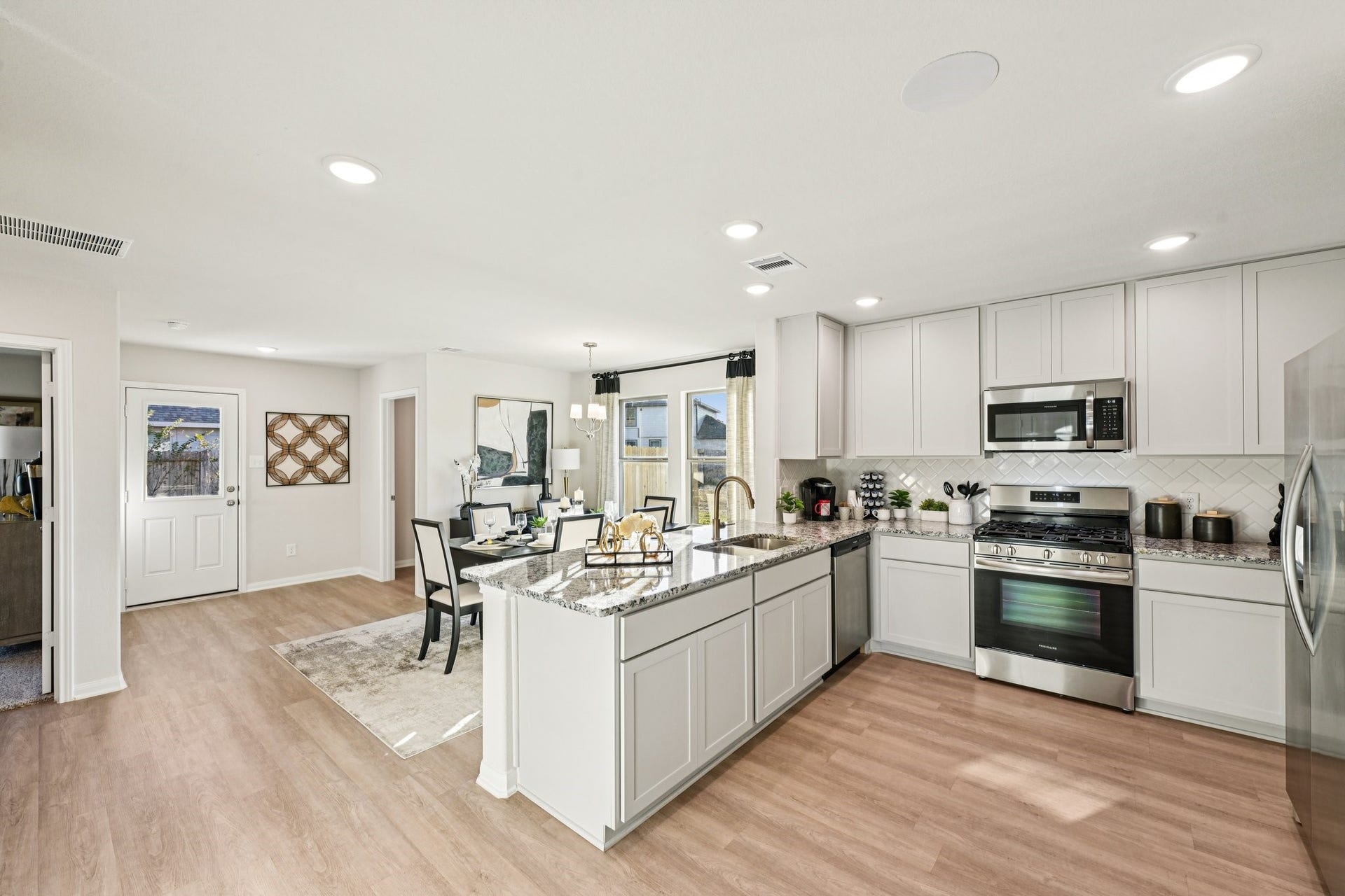 22451 Kinley Street, New Caney, TX 77357 Representative Photo. Not Actual Home. Actual colors and features may vary.