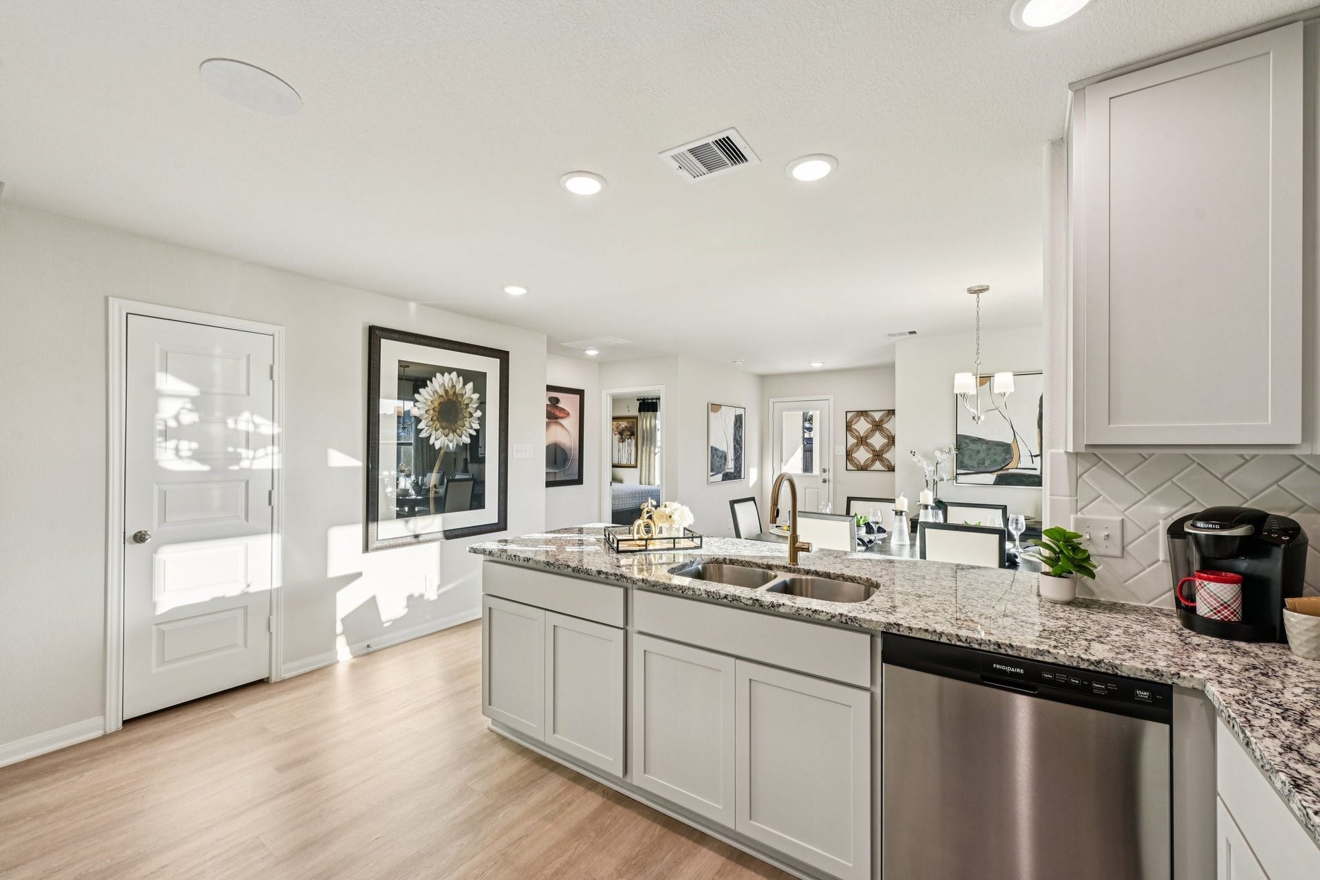 22451 Kinley Street, New Caney, TX 77357 Representative Photo. Not Actual Home. Actual colors and features may vary.