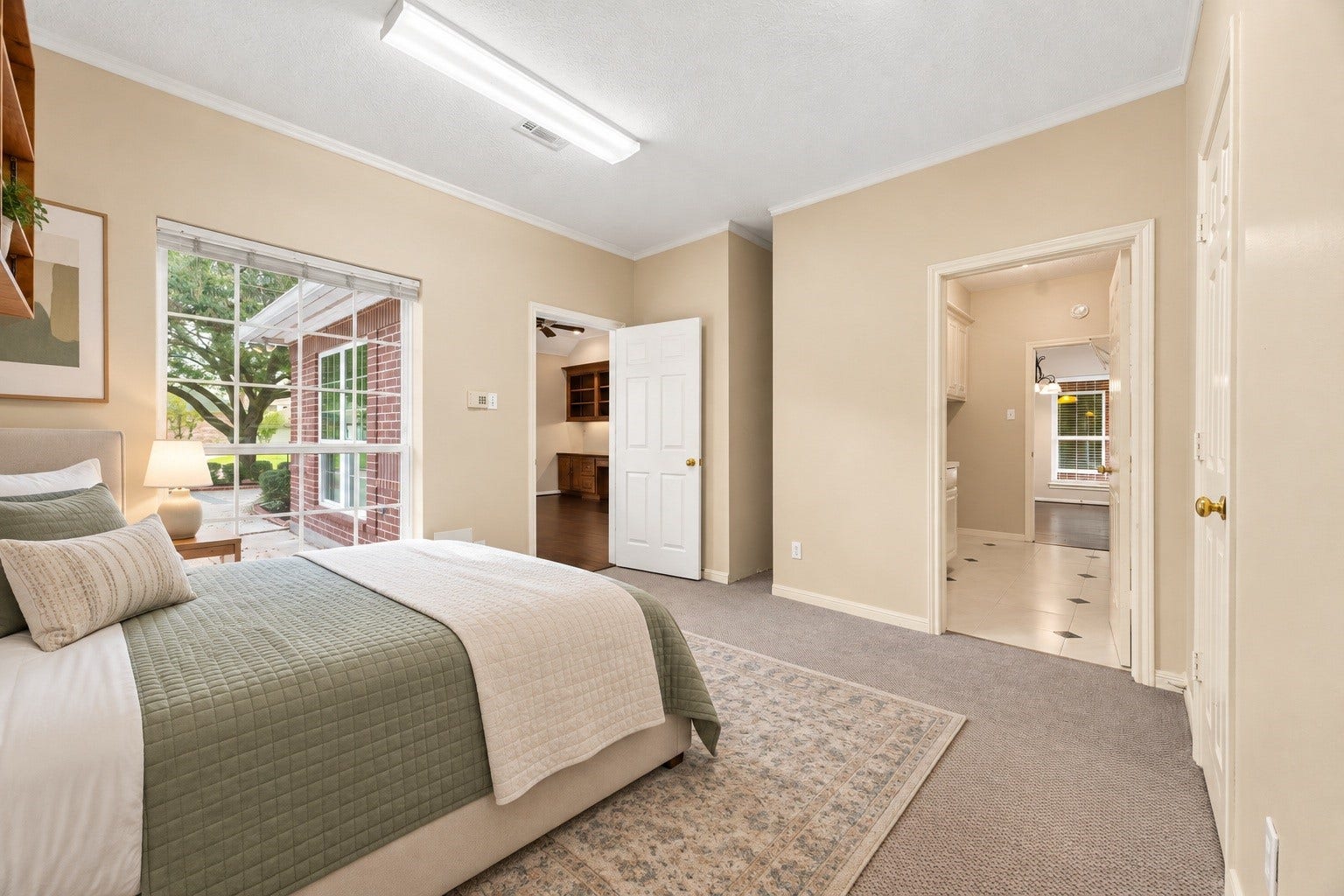 1602 Hannington Drive, Katy, TX 77450 The fourth bedroom offers another flexible space for family or guests. Virtually staged.