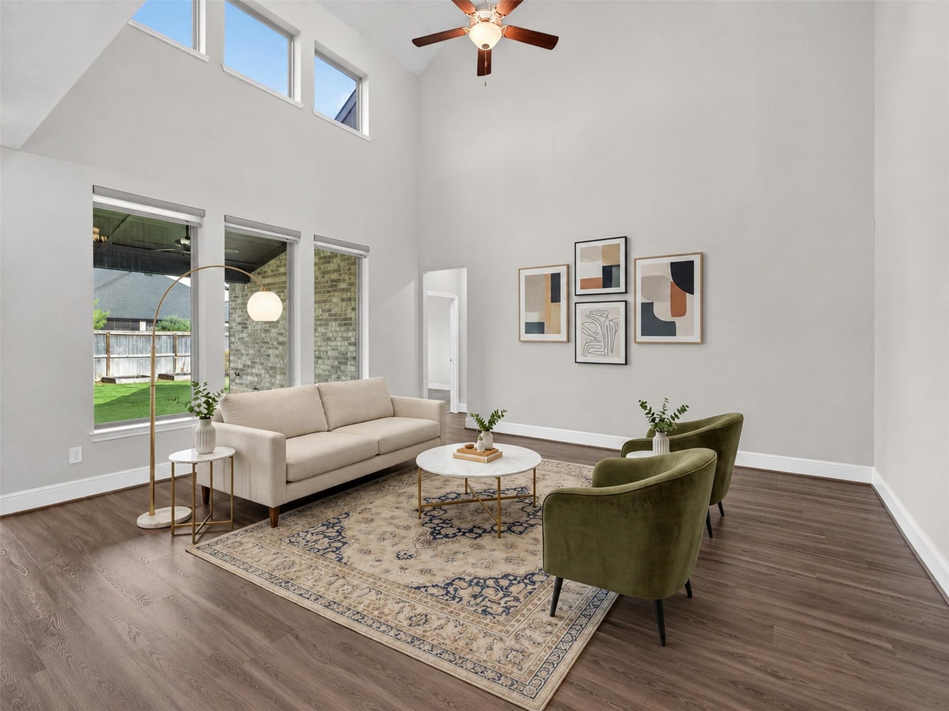 Virtually staged to showcase its incredible potential as the heart of the home. It's easy to imagine laughter, celebrations, and lasting memories being made in this beautiful central gathering space.
