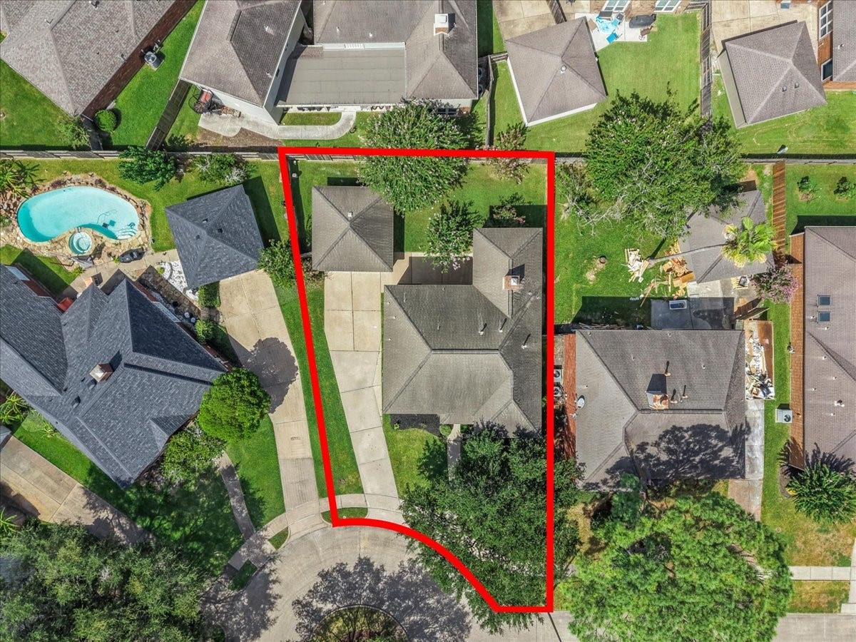 2108 Cherry Hills Drive, League City, TX 77573 Aerial view