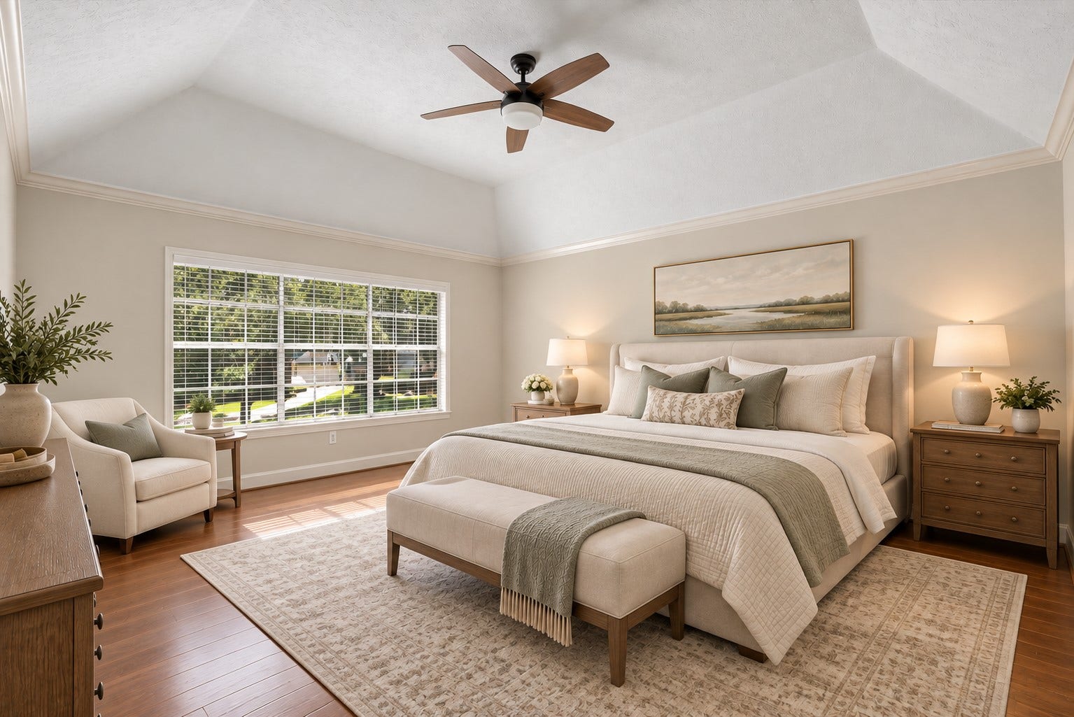 2108 Cherry Hills Drive, League City, TX 77573 The primary bedroom features a private en-suite featuring dual sinks, soaking tub and separate walk-in shower.