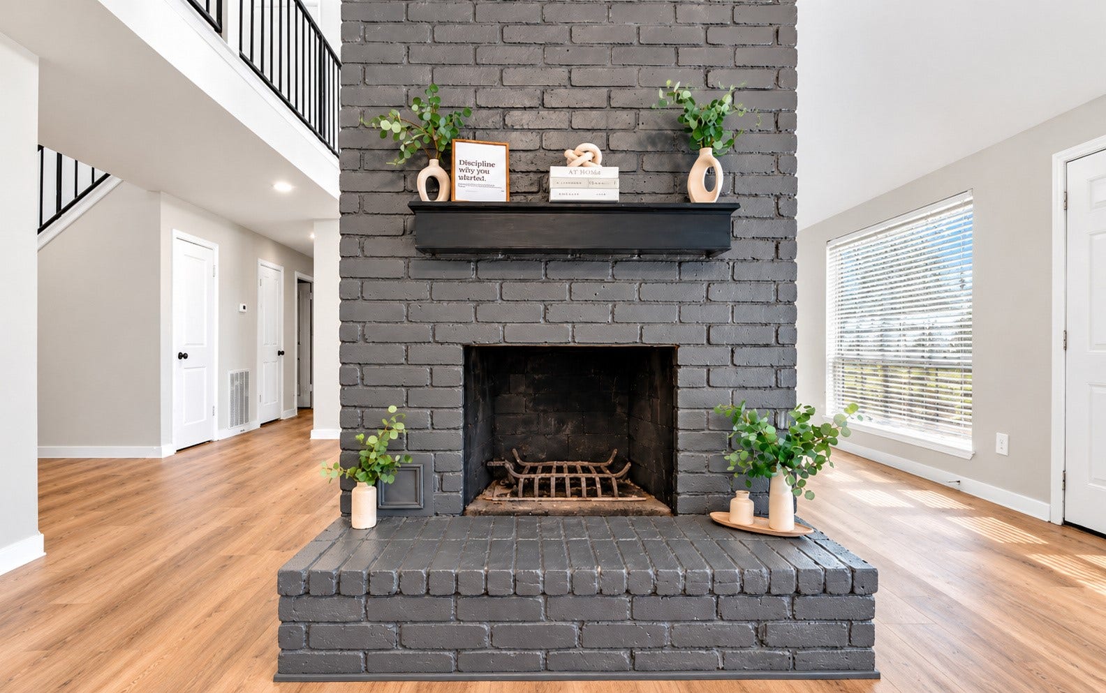 718 Land Grant Drive, Richmond, TX 77406 A close up of the fireplace!