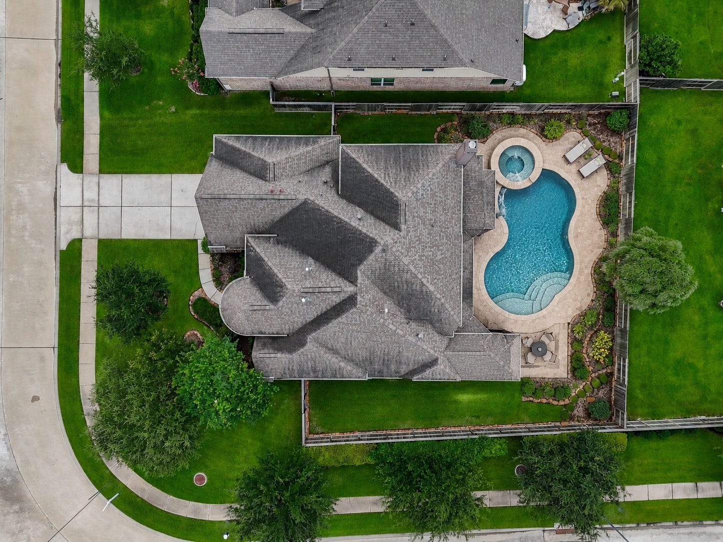 Thinking of a pool? Here's an AI rendition. It could work!