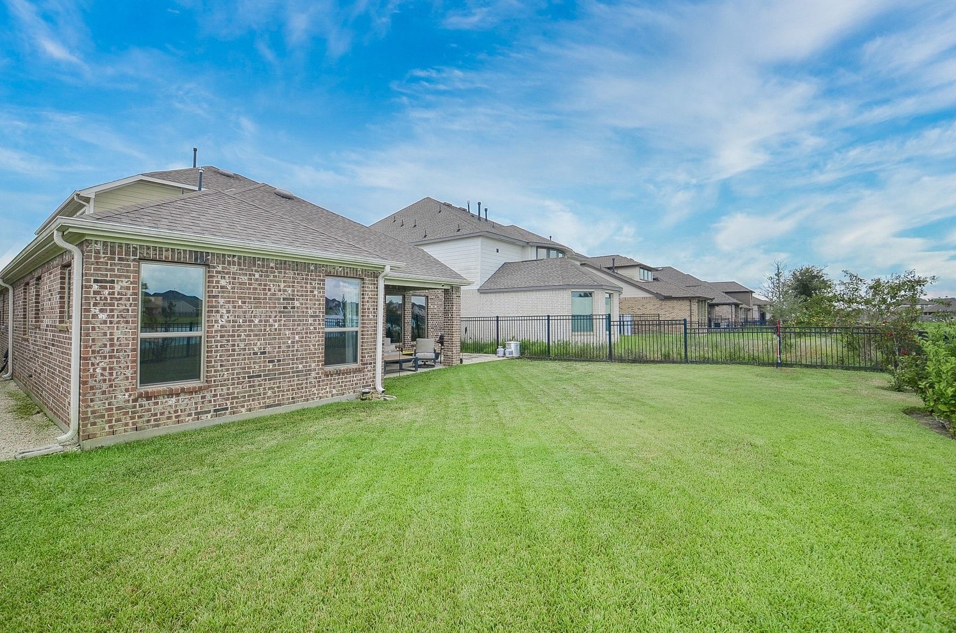 860 Marisol Bay Drive, Katy, TX 77493 The backyard offers much space for relaxation or an afternoon of fun with friends and family