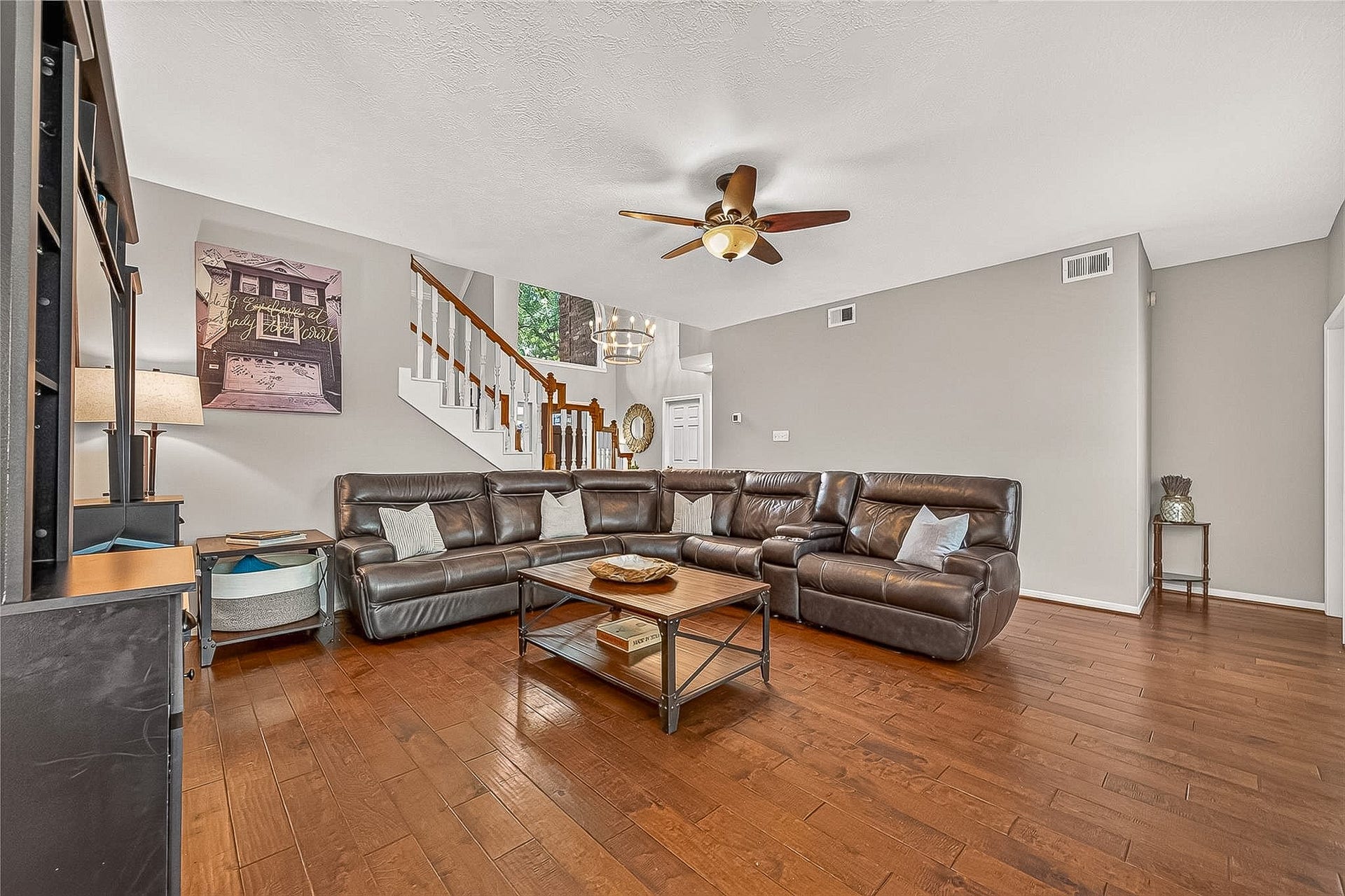 12906 Peach Meadow Drive, Cypress, TX 77429 This spacious living room is perfect for hosting!