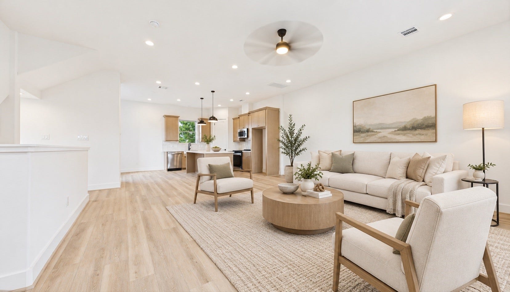 4207 Arlington Street, Houston, TX 77018 Livingroom area( AI photo)