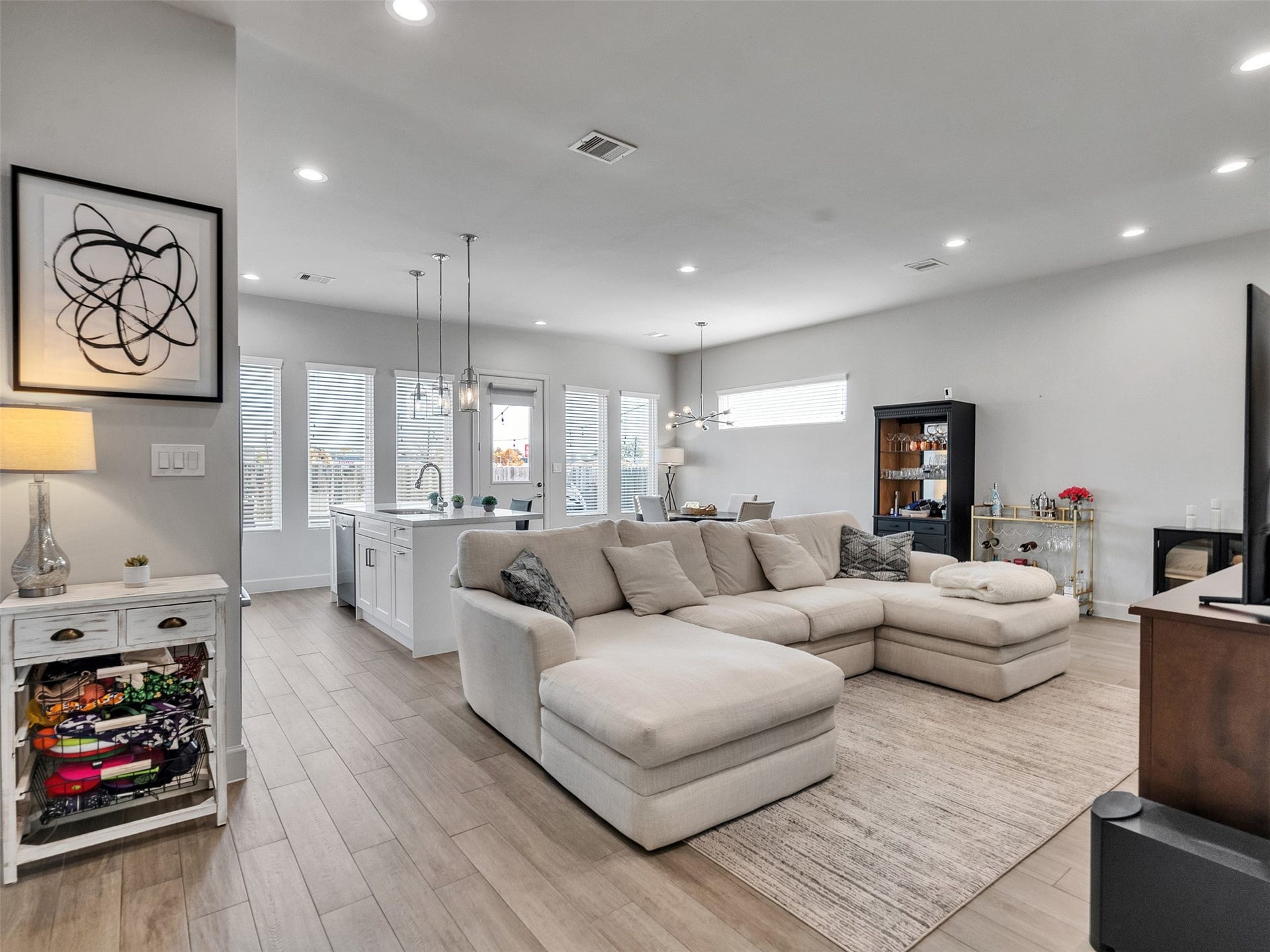 Seamless open-concept flow perfect for entertaining and everyday living.