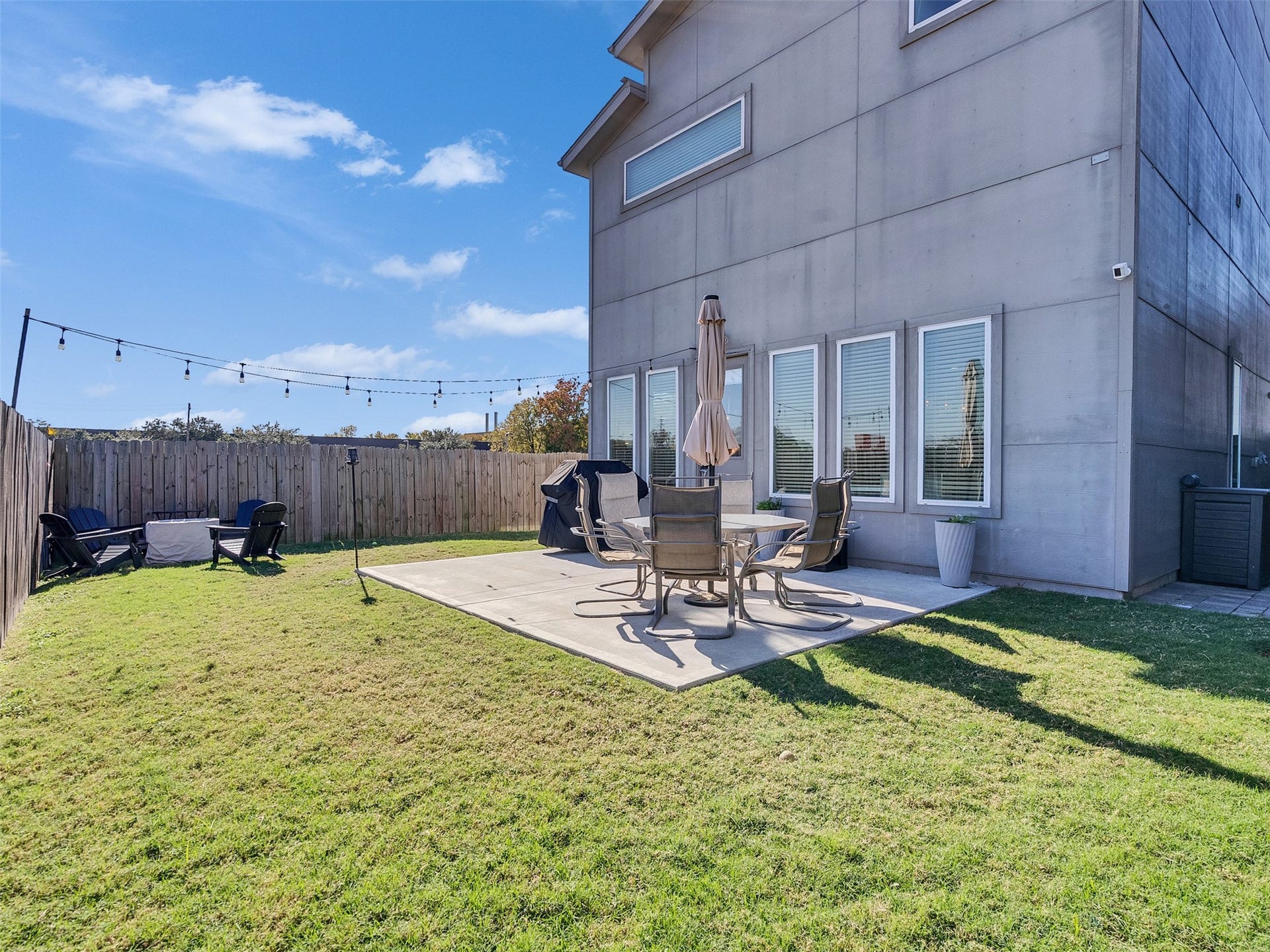 Well-maintained exterior highlighting the home's modern architecture.
