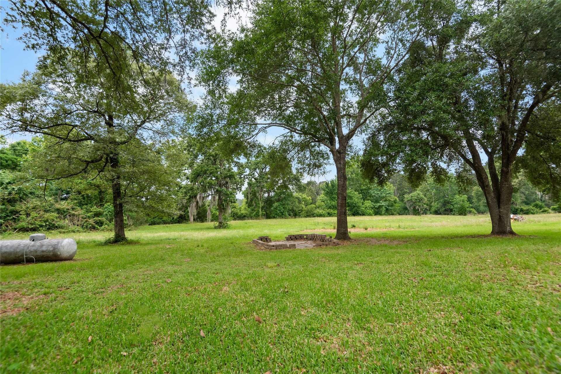 30307 Rickett Lane, Magnolia, TX 77355 Back yard view.