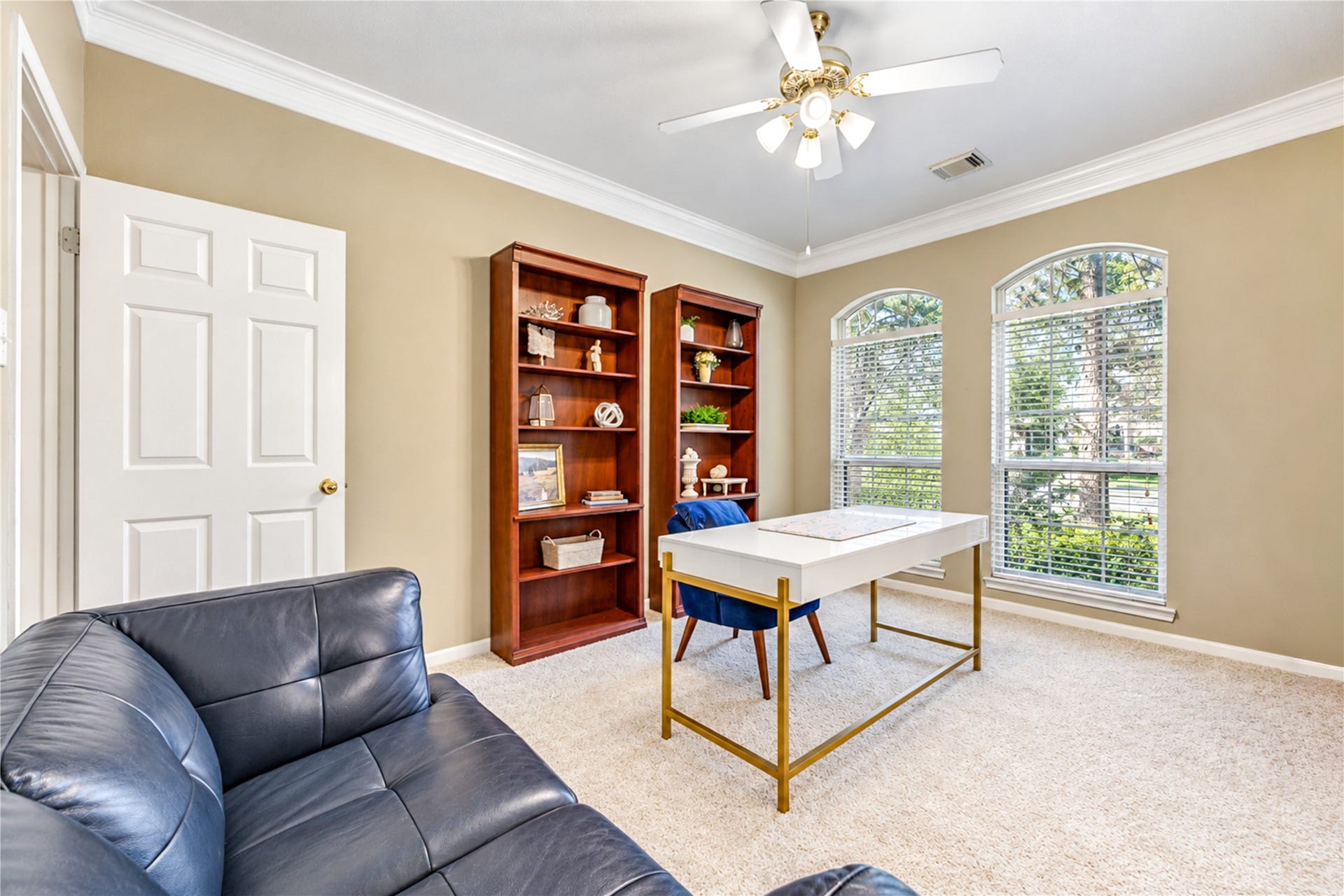 23338 Grand Springs Drive, Katy, TX 77494 Another view of this great remote work space. Greenway Village has one of the lowest tax rates in Cinco Ranch.