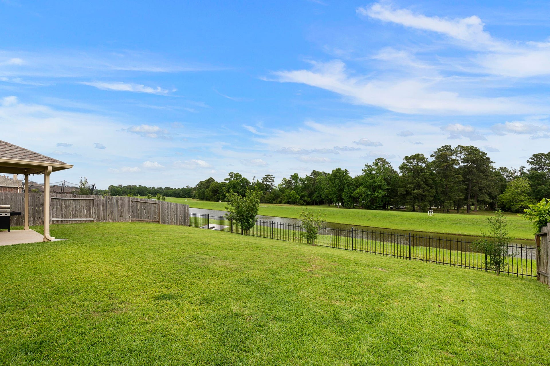 22810 Dale River Road, Tomball, TX 77375 You will never tire of these backyard views or of the privacy provided by this large backyard. All bodies of water are stocked for fishing!