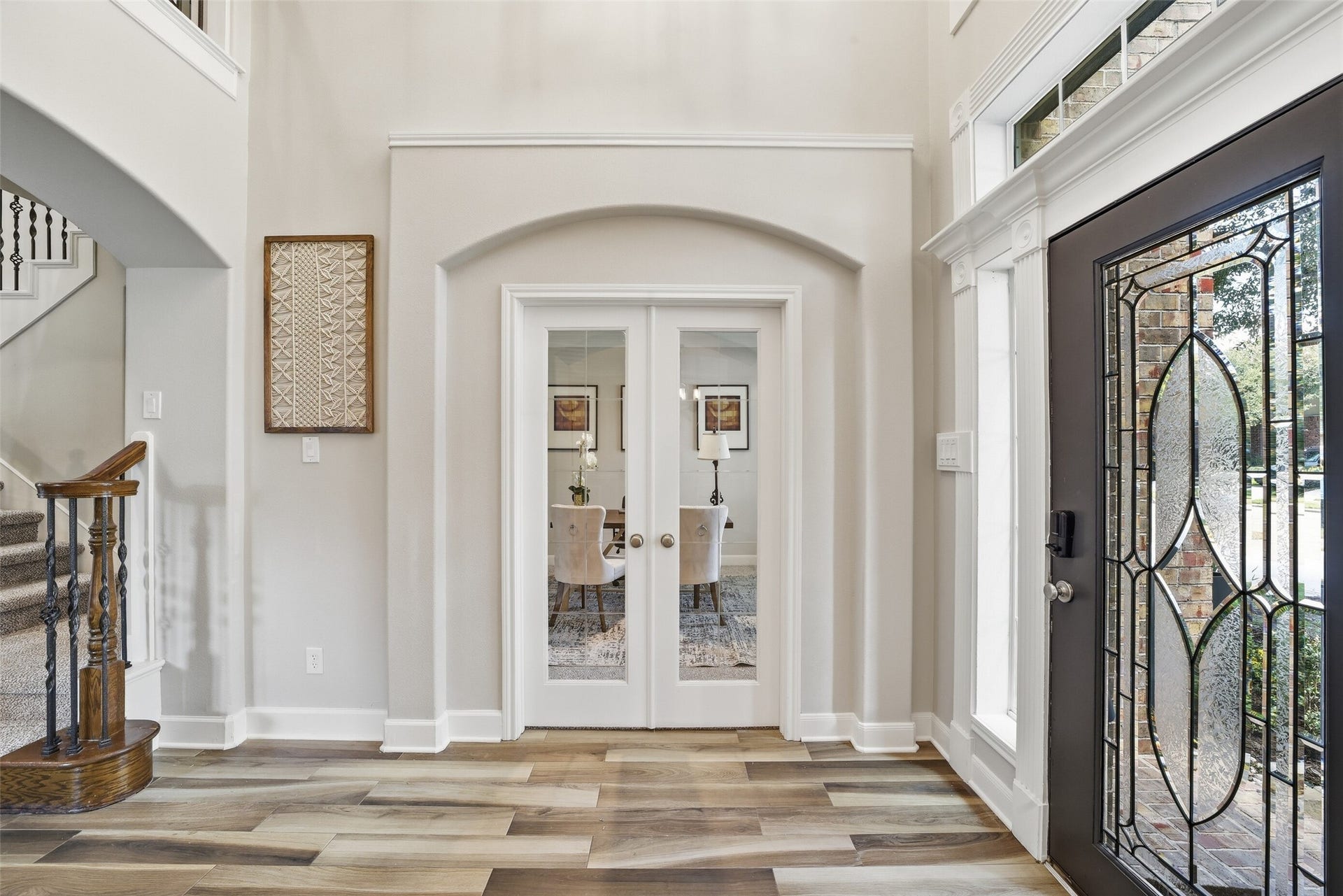 2710 Golden Larch Drive, Katy, TX 77494 View from the foyer looking to the study.