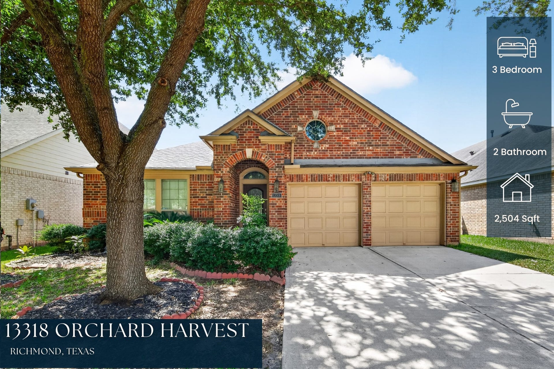 13318 Orchard Harvest Drive, Richmond, TX 77407 13318 Orchard Harvest Drive, Richmond, TX 77407