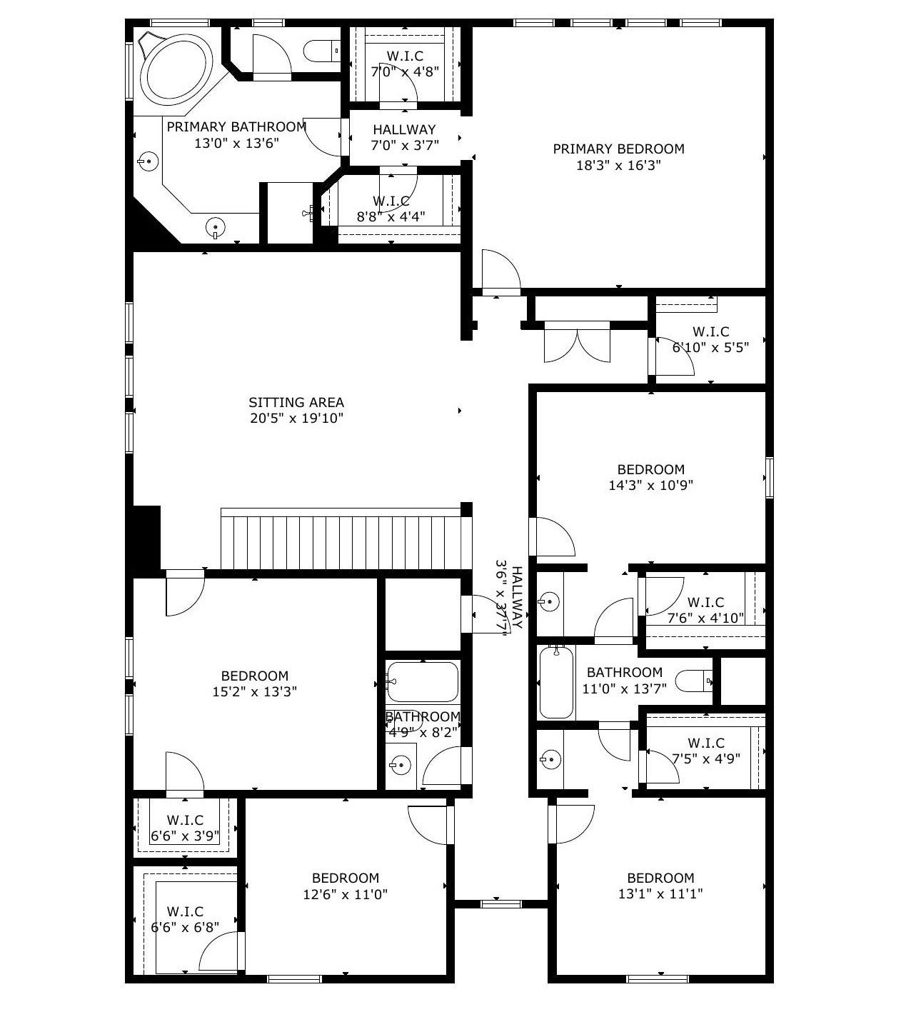 3502 Urban Woods Trail, Houston, TX 77008 PLEASE NOTE: Room measurements are approximate, please verify.