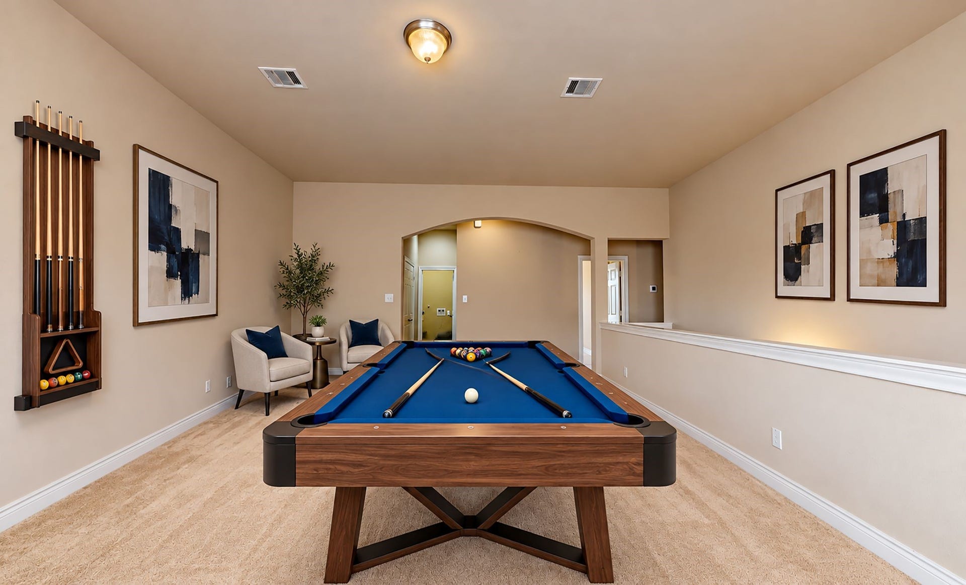 3502 Urban Woods Trail, Houston, TX 77008 Virtual staging