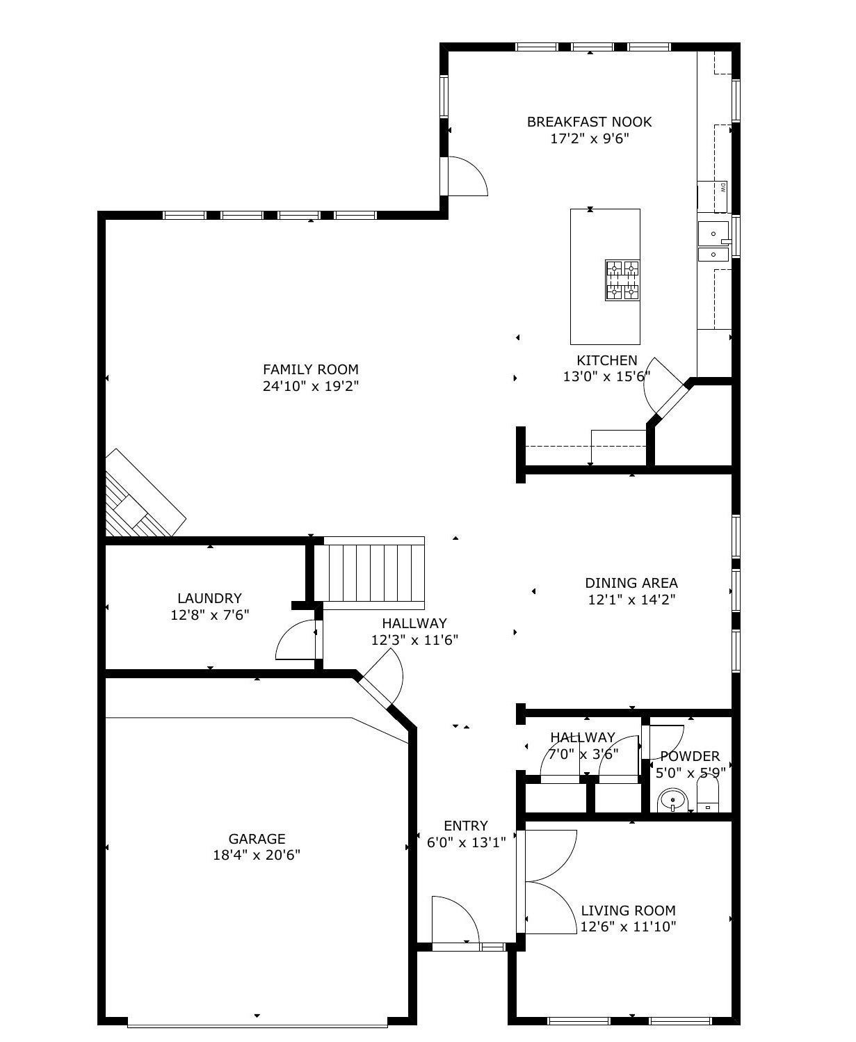 3502 Urban Woods Trail, Houston, TX 77008 PLEASE NOTE: Room measurements are approximate, please verify.