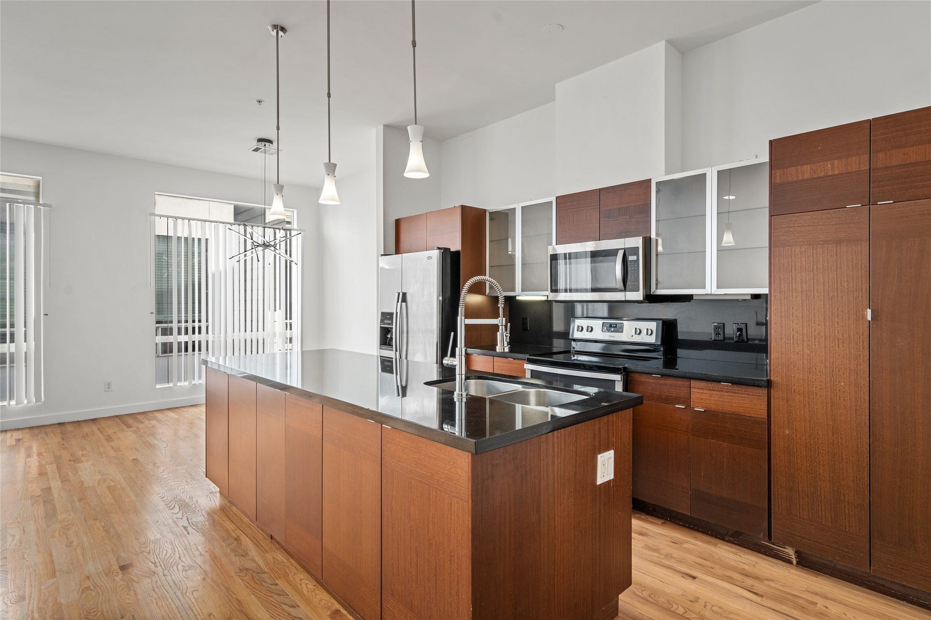 5712 Winsome Lane, #5, Houston, TX 77057 Sleek kitchen with modern fixtures and ample natural lightperfect for your culinary adventures!