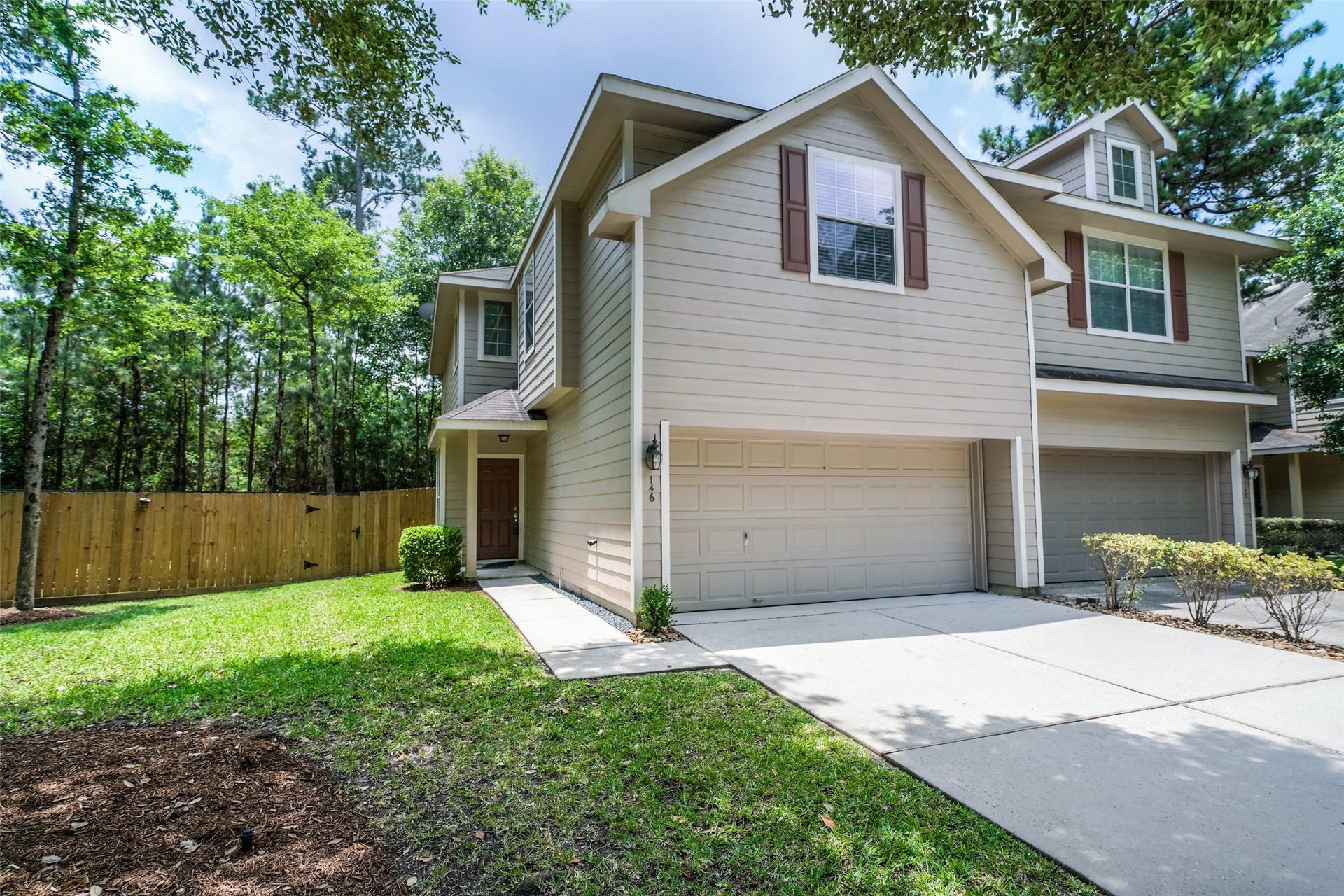 146 Silver Penny Drive, The Woodlands, TX 77384 146 Silver Penny is a townhome with 3 bedrooms 2.5 baths 2 car garage