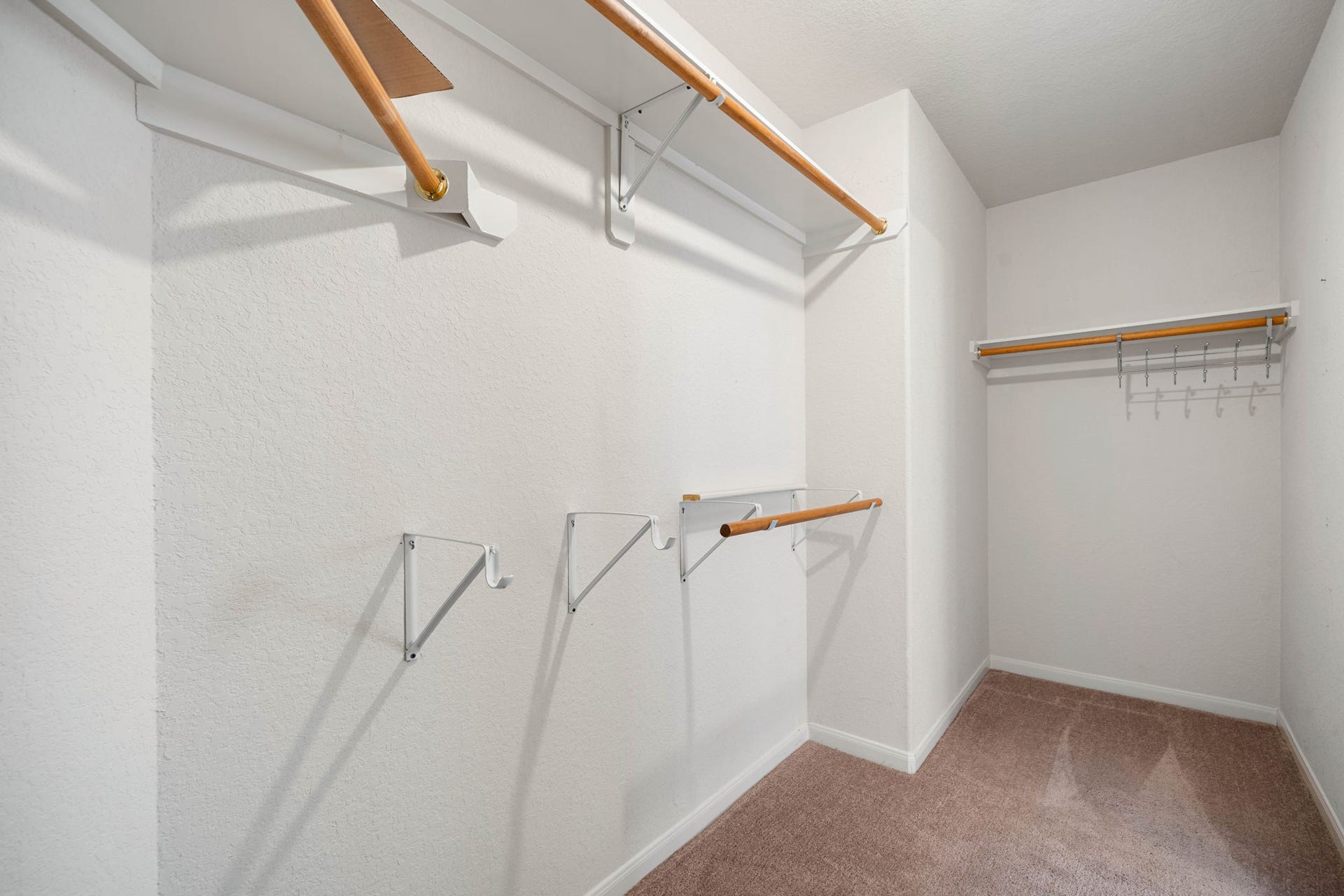 10422 Antelope Alley, Missouri City, TX 77459 The spacious walk-in closet offers plenty of room to keep clothing and everyday essentials organized, with multiple hanging areas for added functionality.