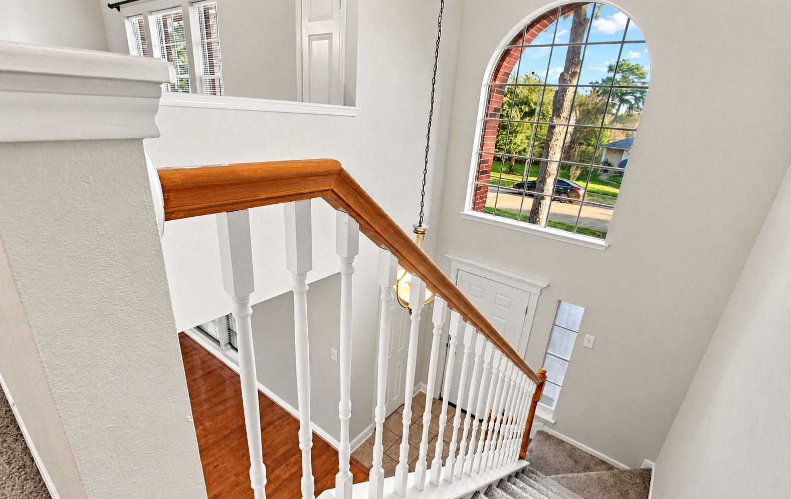 This home has two stories!