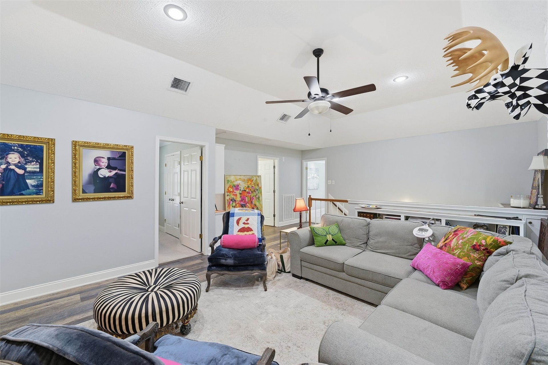 7611 Mauna Kai Drive, Houston, TX 77095 Game room and 3 bedrooms up