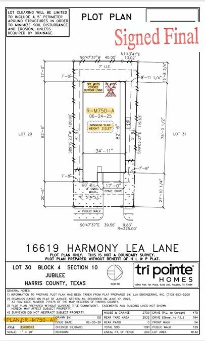 16619 Harmony Lea Lane, Hockley, TX 77447