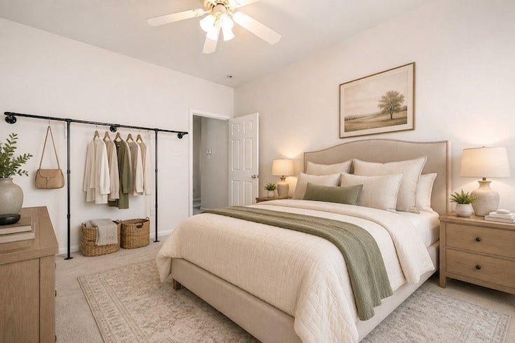 13935 Charterhouse Way, Sugar Land, TX 77498 Virtually staged secondary bedroom