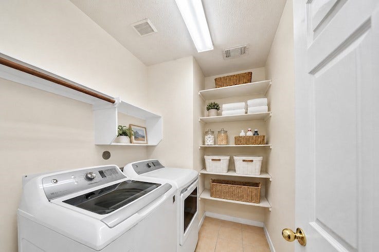13935 Charterhouse Way, Sugar Land, TX 77498 Virtually staged laundry room