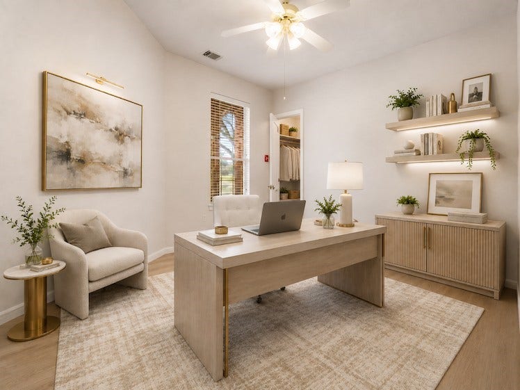 13935 Charterhouse Way, Sugar Land, TX 77498 Virtually staged office