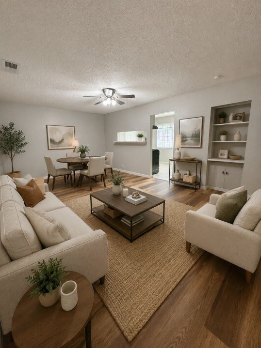 3731 Alberta Street, Houston, TX 77021 Virtually staged