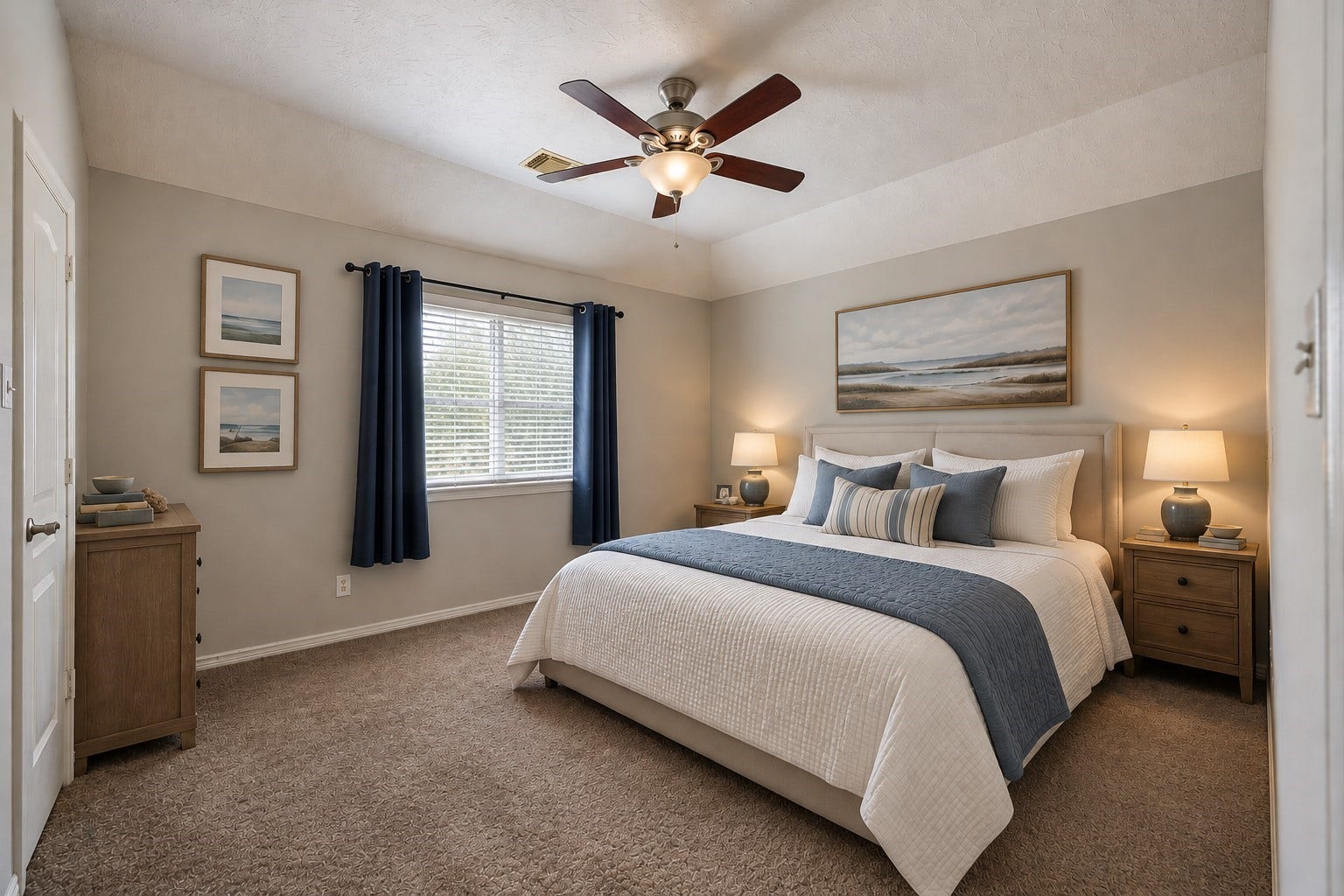 30610 N Sulphur Creek Drive, Magnolia, TX 77355 Bedroom #2 virtually staged
