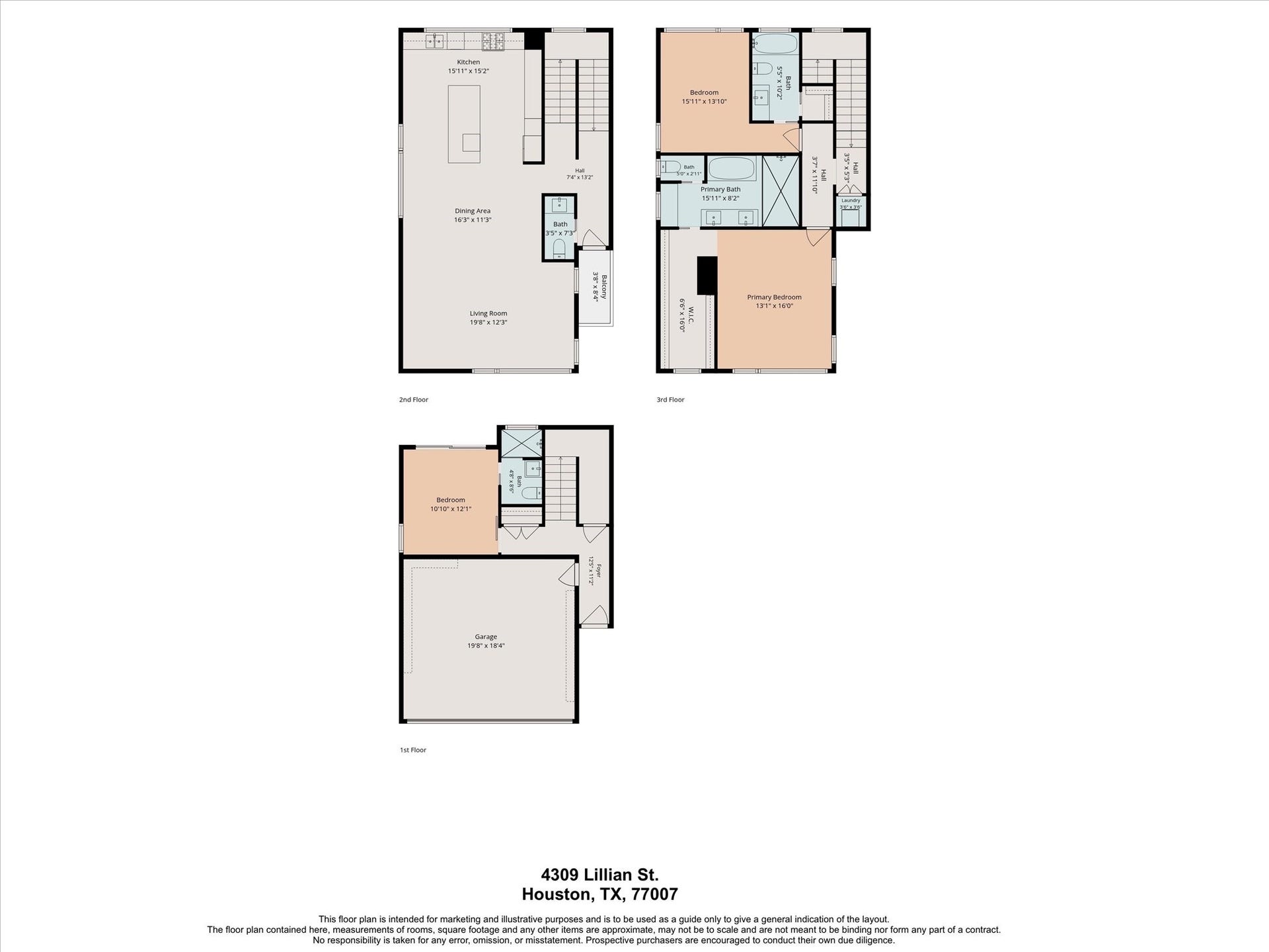 4309 Lillian Street, Houston, TX 77007 4309 Lillian Street, Houston, TX 77007
