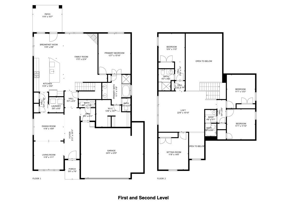 11618 Via Verdone Drive, Richmond, TX 77406 Floorplan- Entire Home