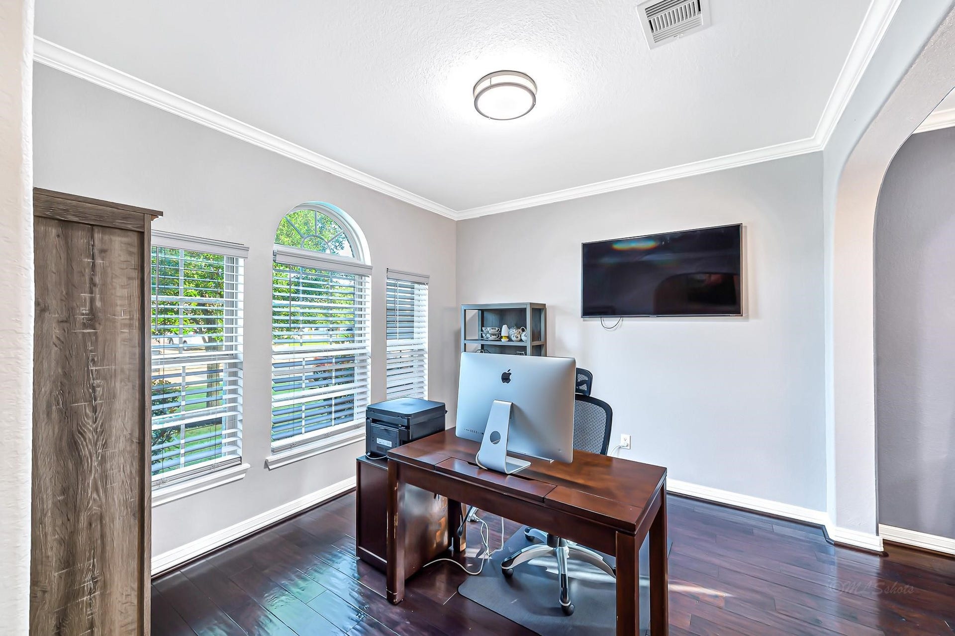 11618 Via Verdone Drive, Richmond, TX 77406 Office/Library/flex space just inside the front door