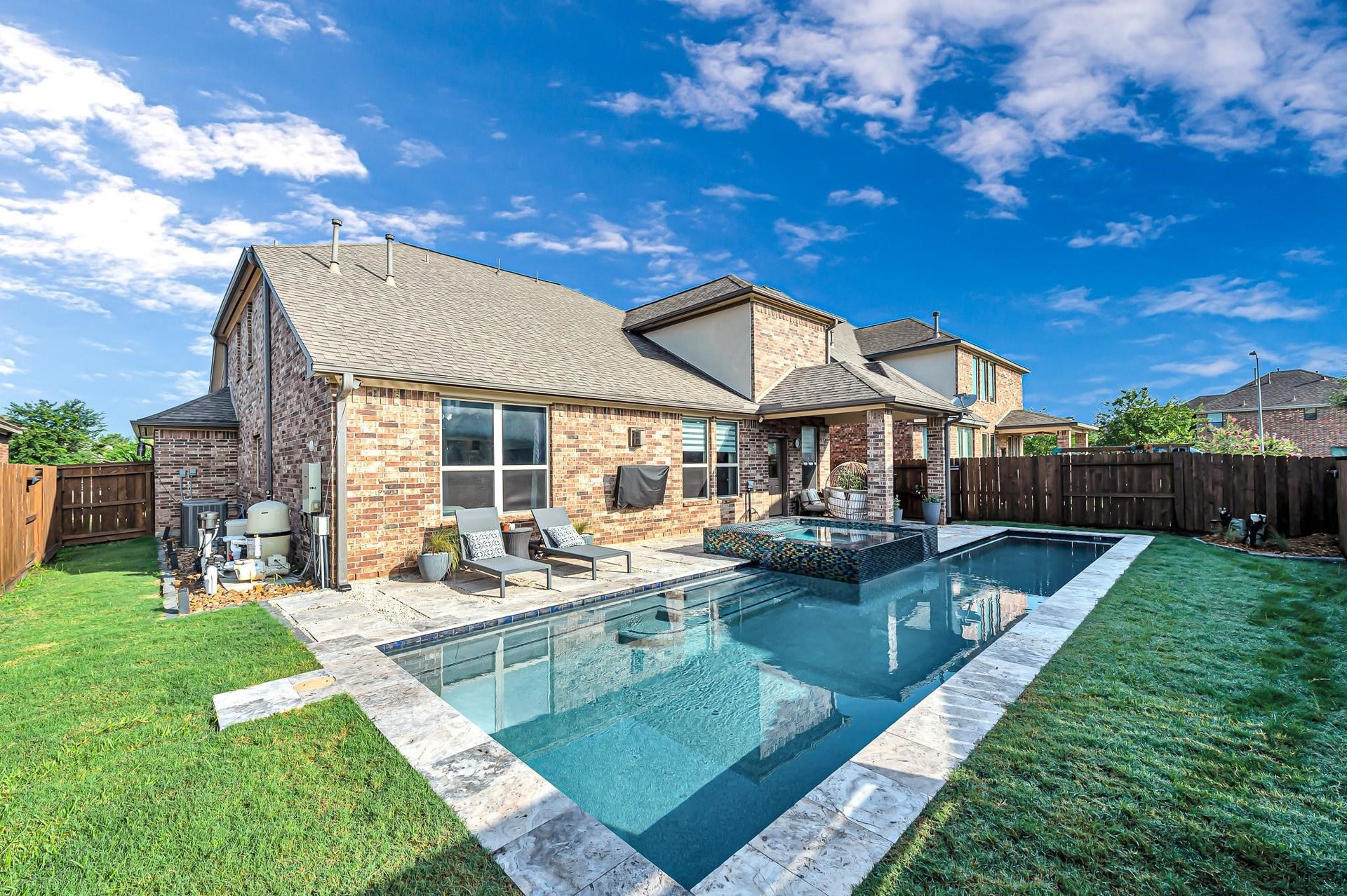 11618 Via Verdone Drive, Richmond, TX 77406 Side yard space