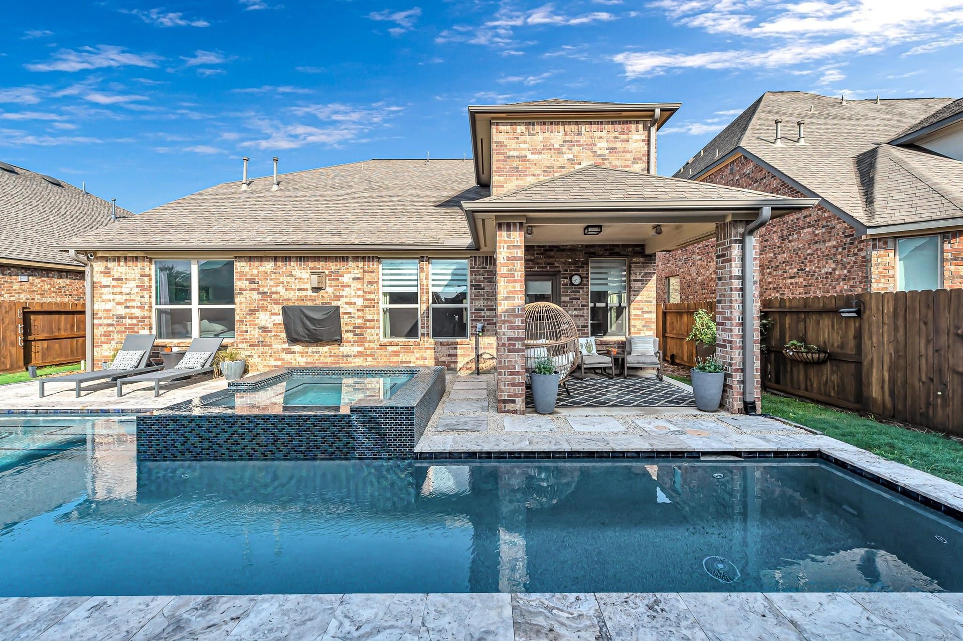 11618 Via Verdone Drive, Richmond, TX 77406 Outdoor television installed for added enjoyment