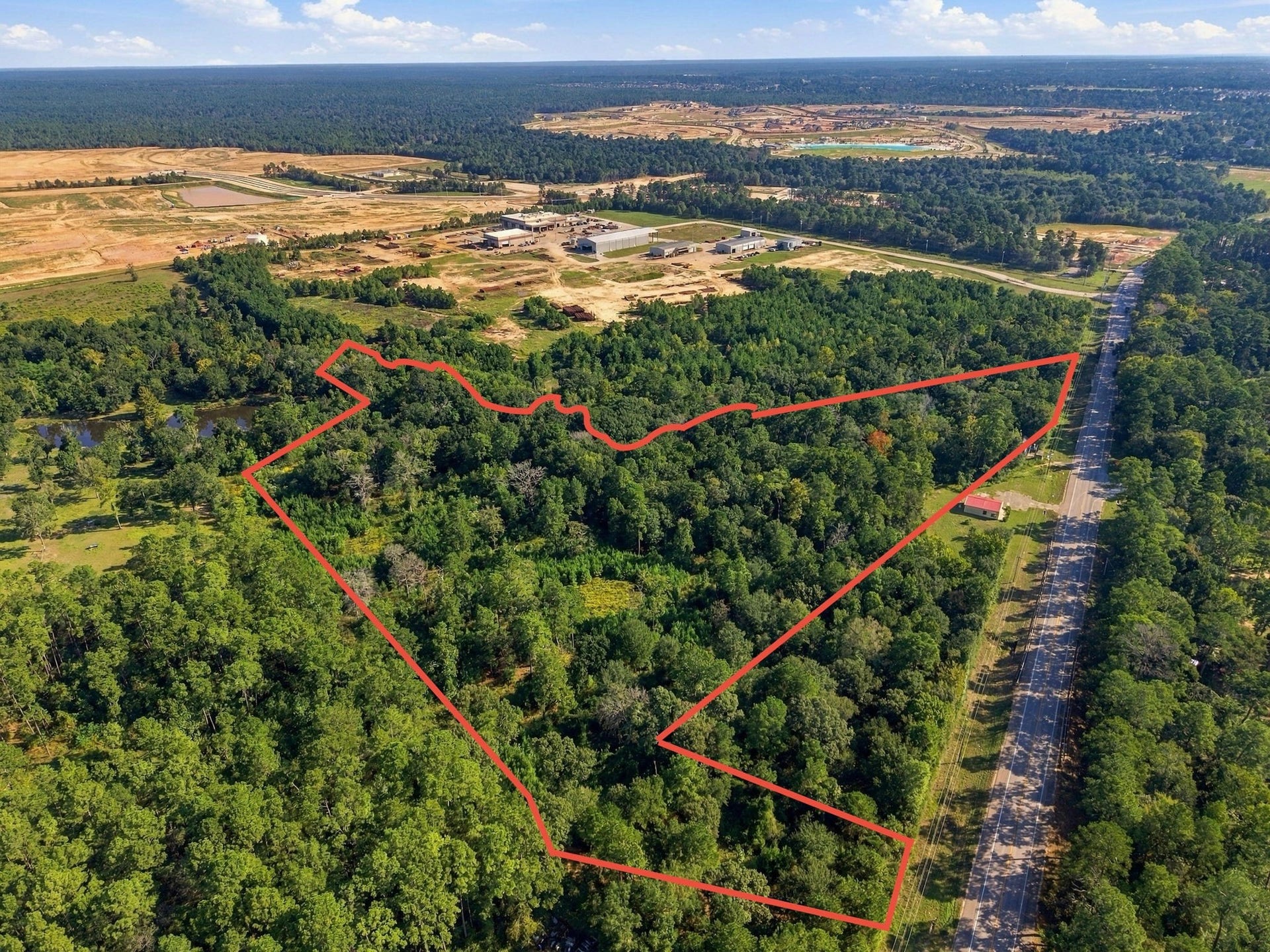 24430 Fm-1488, Waller, TX 77484 Check out this beautiful 17-acre wooded lot!