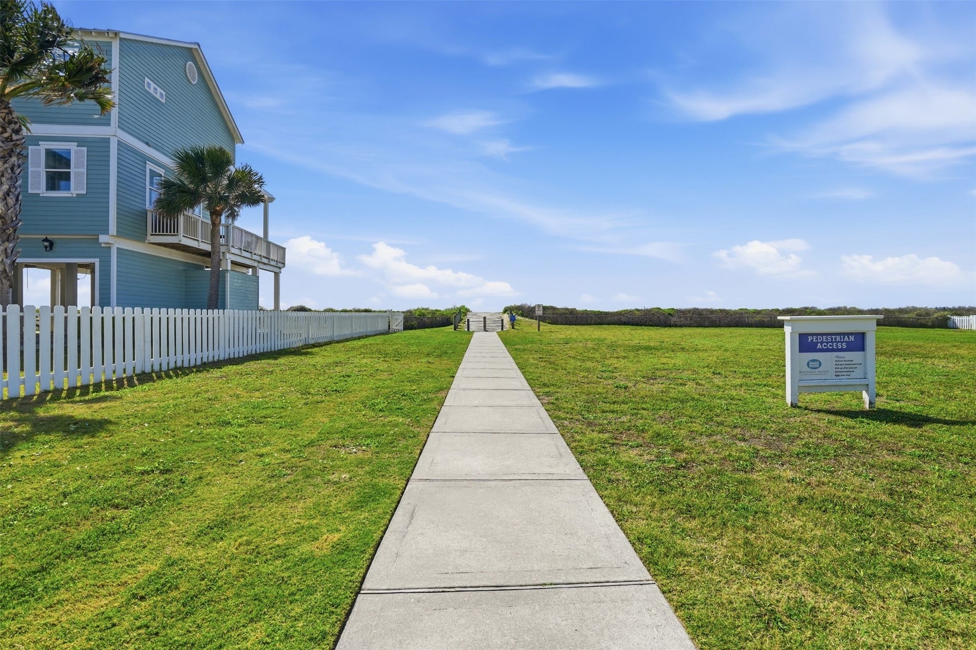 11622 Beachside, Galveston, TX 77554 The home is ideally located just steps from beach access, making it easy to enjoy the sand and sun anytime.