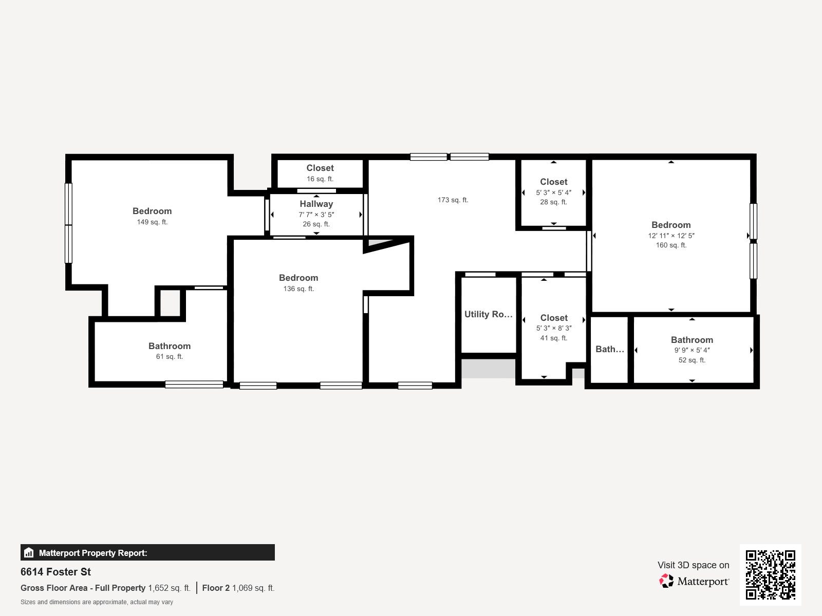Second floor layout
