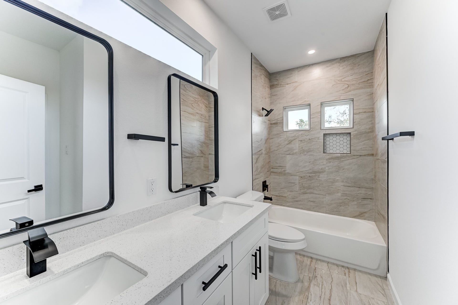 Secondary bathroom