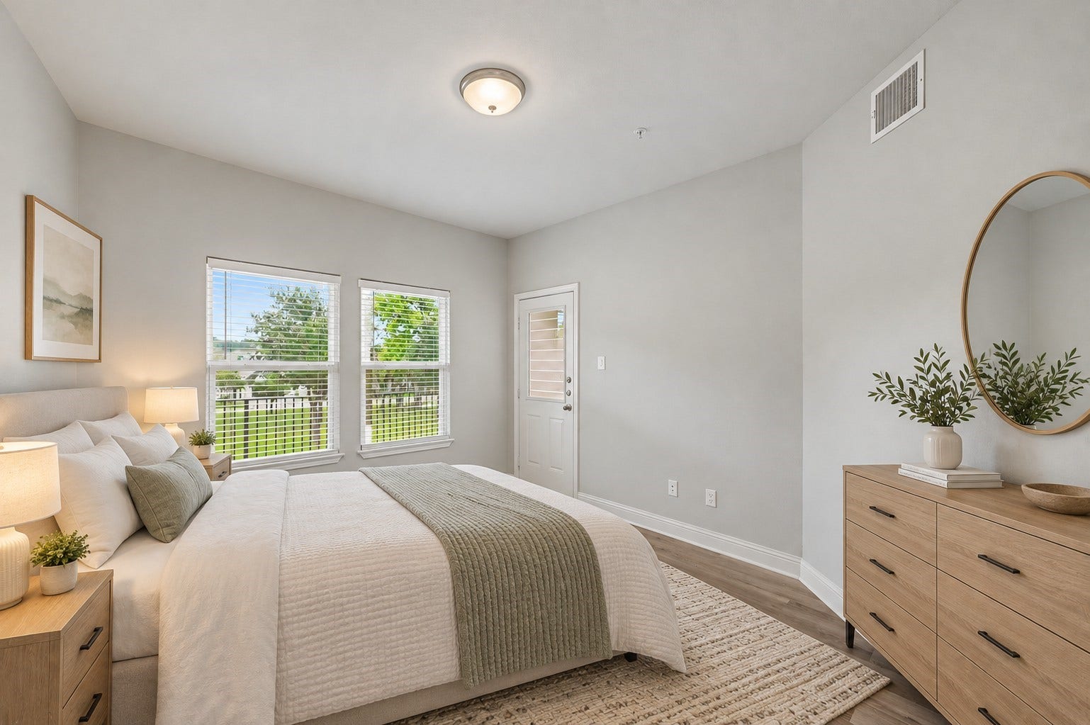 17570 W Highway 105 W, #52, Conroe, TX 77356 1st floor staged bedroom