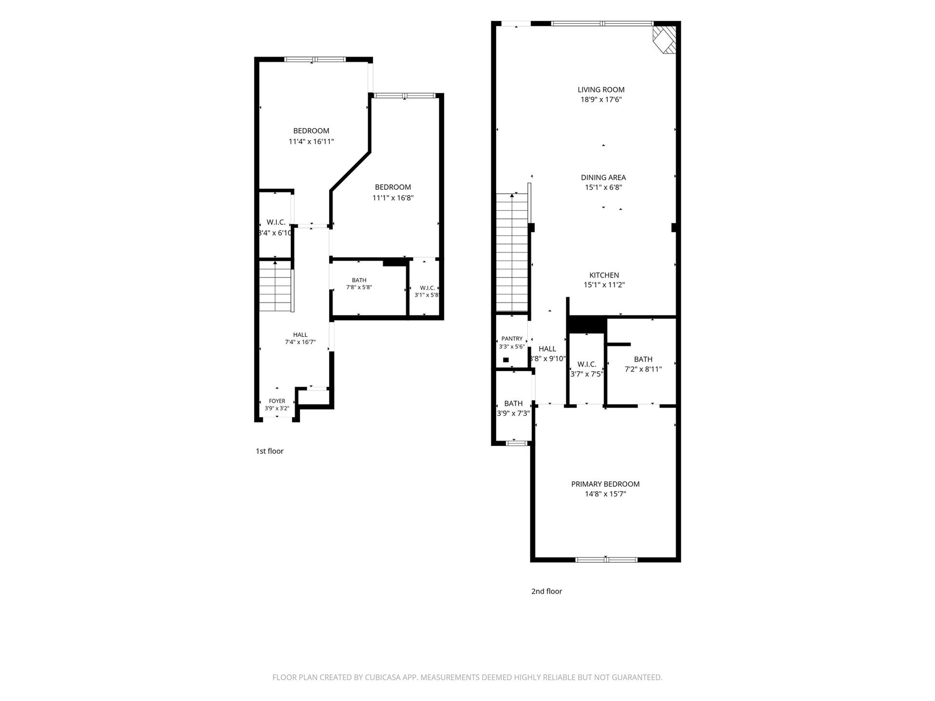 17570 Highway 105 W, #52, Conroe, TX 77356 downstairs and upstairs floor plan