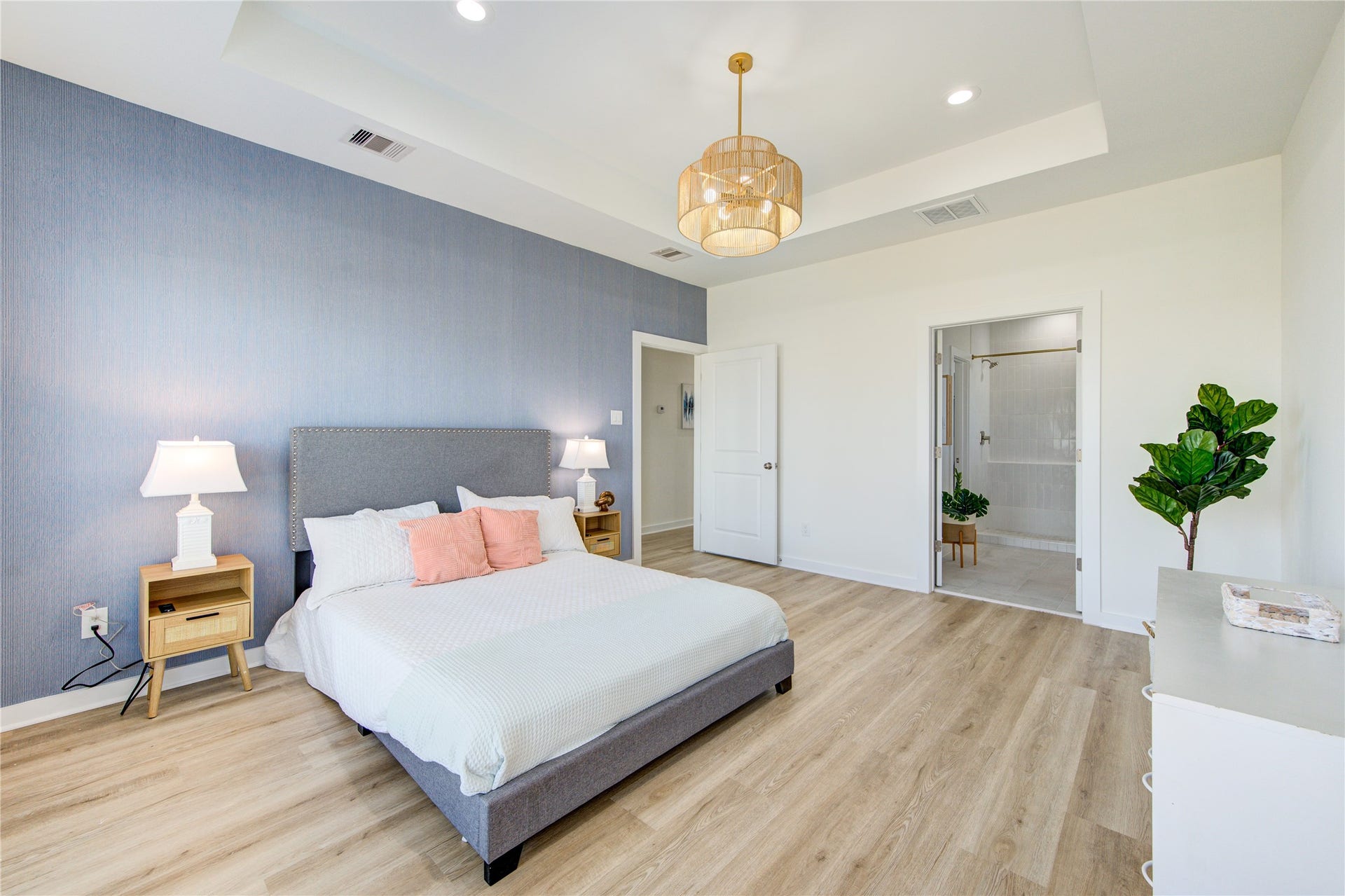 1014 Treaty Dr, Surfside Beach, TX 77541 Primary suite featuring abundant natural light and generous layout