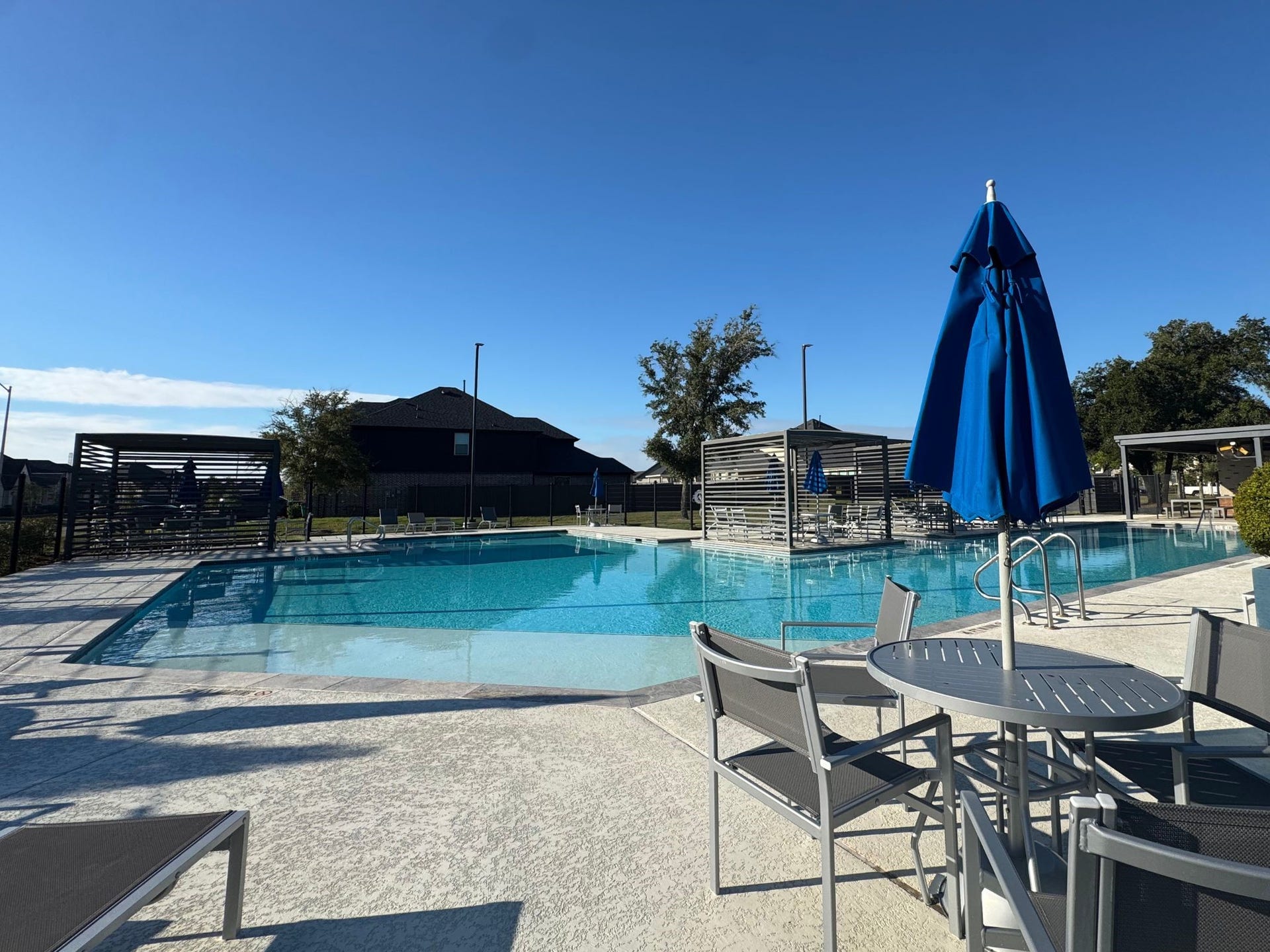 18210 Ellerden Forest Drive, Tomball, TX 77377 Pool is walking distance to home.
